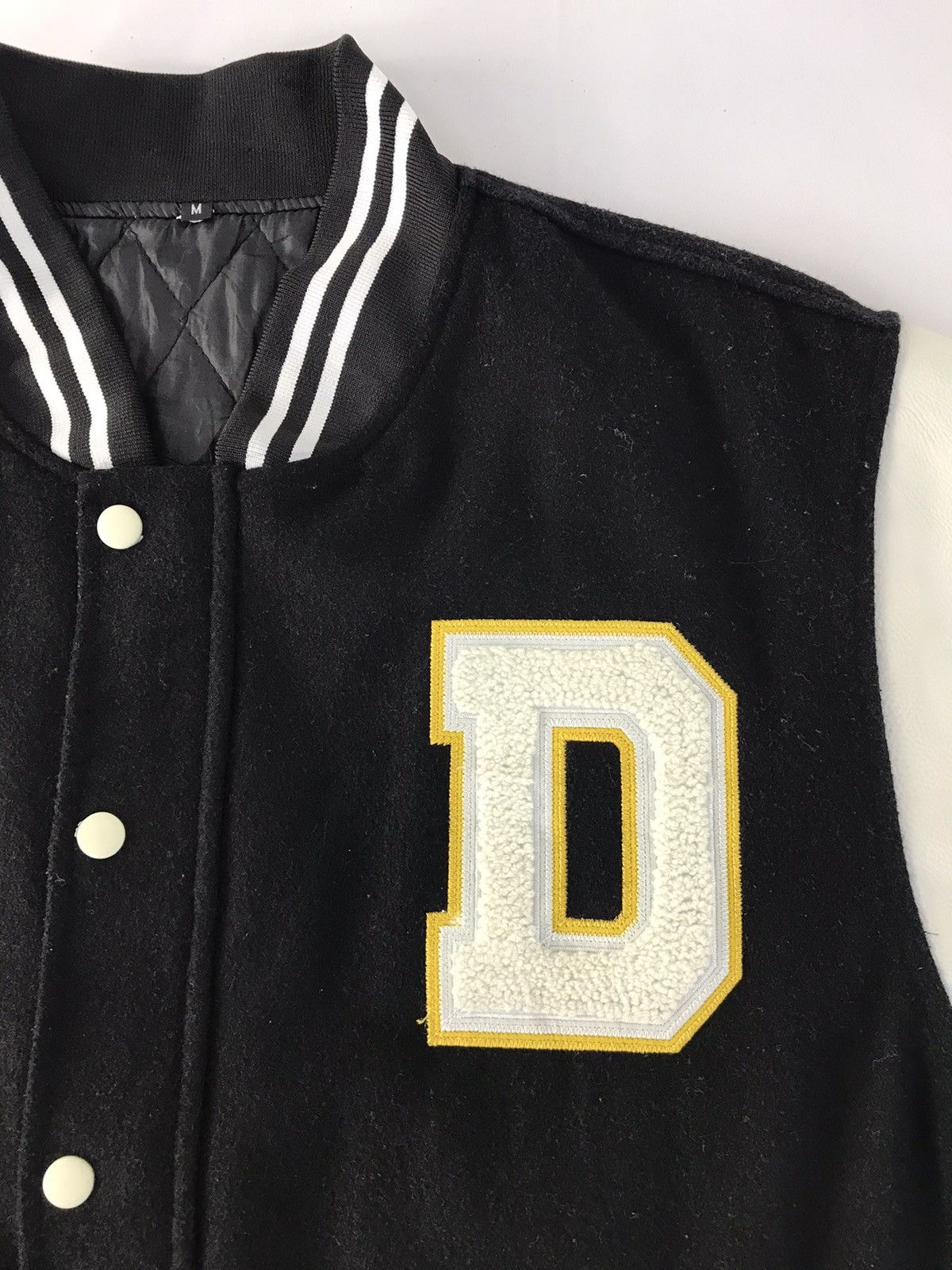 Japanese Brand Vtg Dankook University Varsity Jacket Leather Snap Button Size US L / EU 52-54 / 3 - 6 Thumbnail