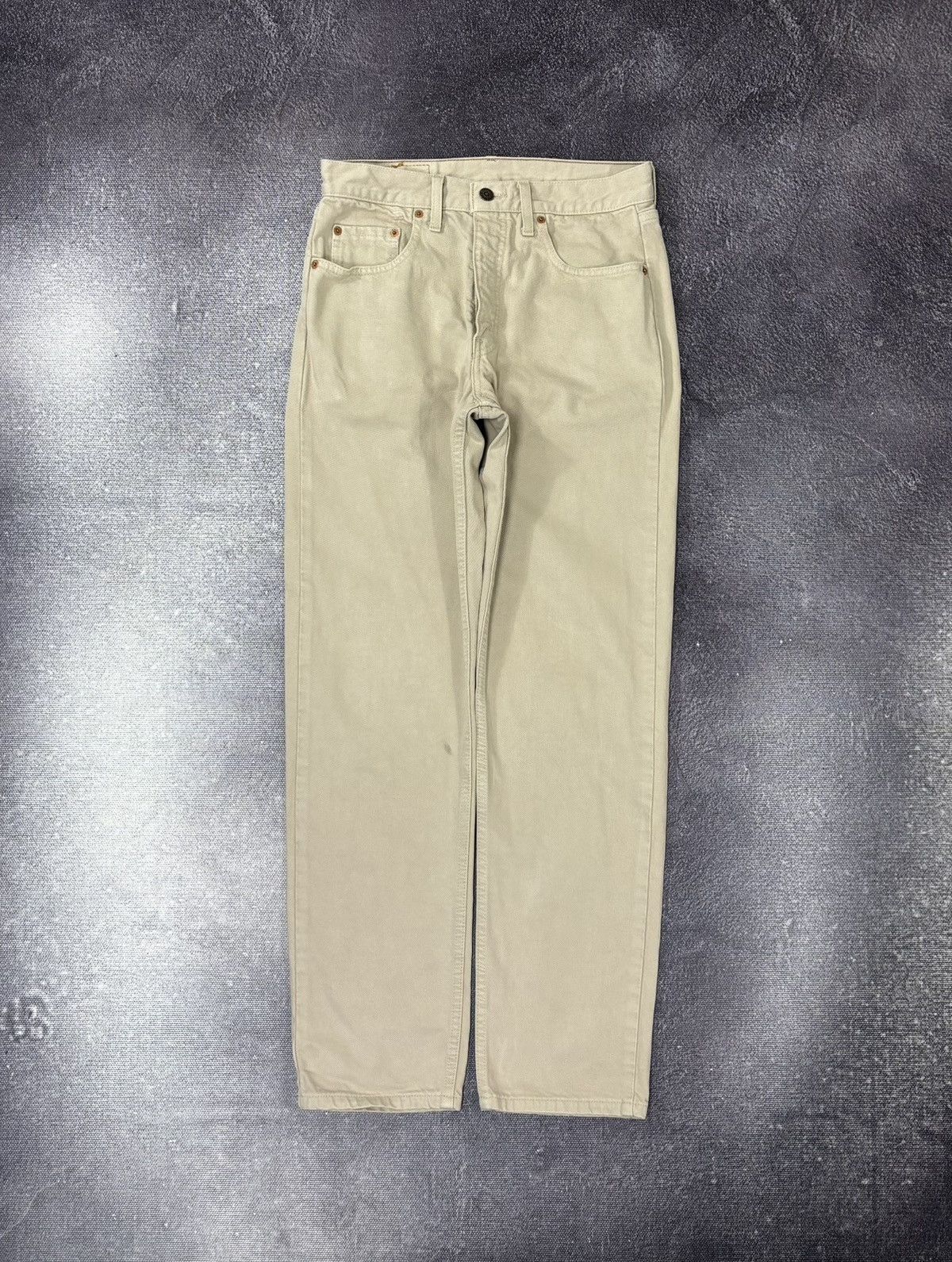 Levi's Vintage Levi’s 615 02 Orange Tab Straight Fit Denim Jeans Size US 31 - 2 Thumbnail