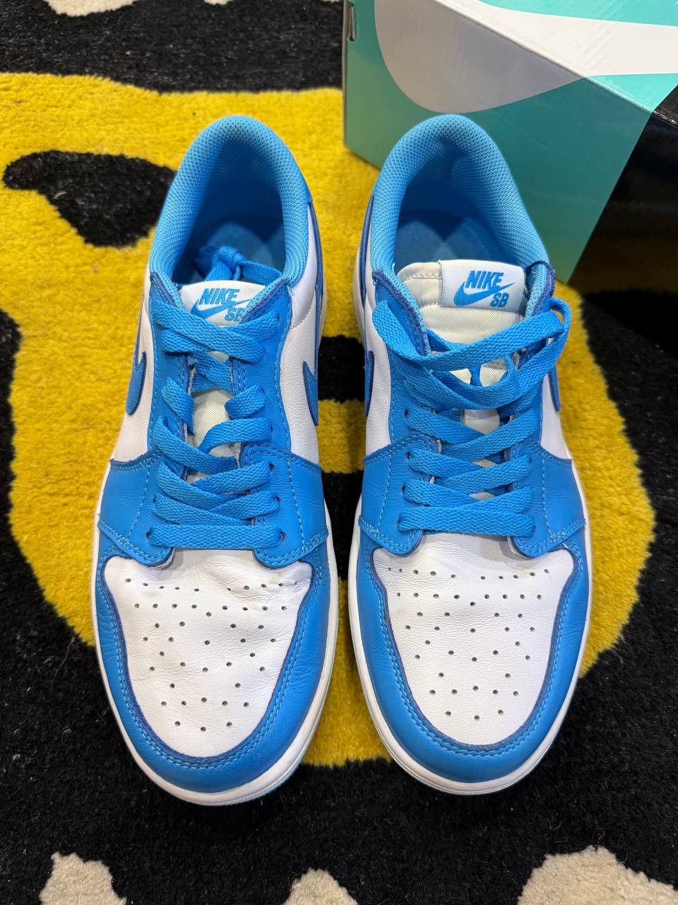 Nike Jordan 1 Low SB UNC (2019) CJ7891-401 Size US 8.5 / EU 41-42 - 4 Thumbnail