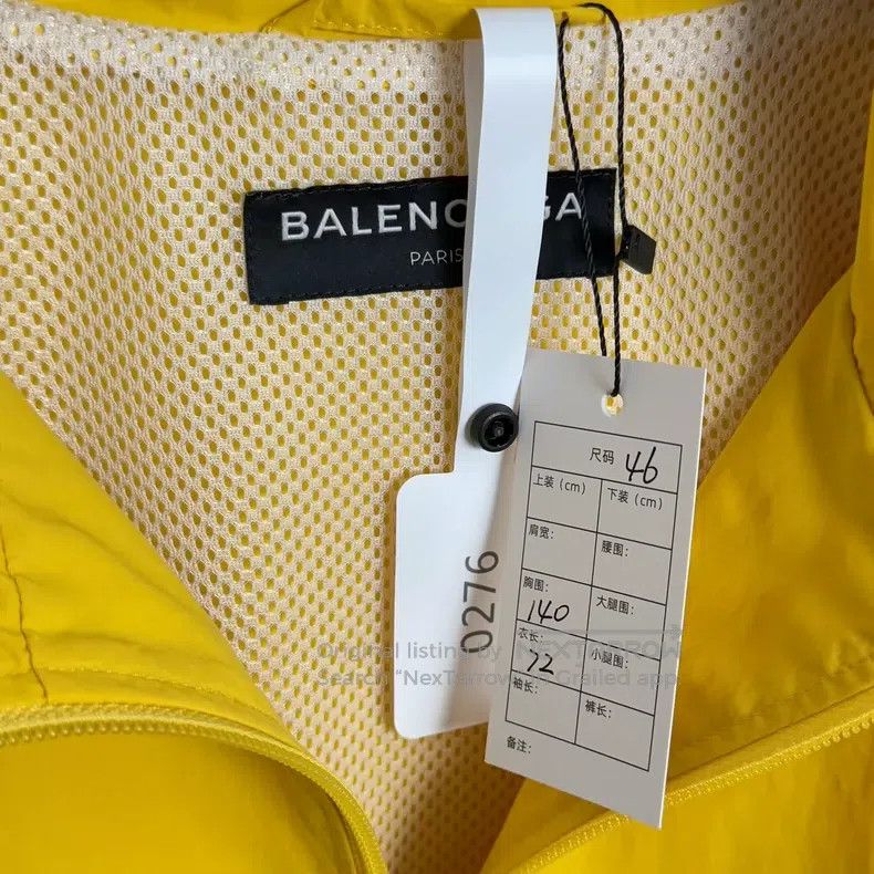 Balenciaga Balenciaga Yellow Striped Jacket Size 46 Size US S / EU 44-46 / 1 - 3 Thumbnail