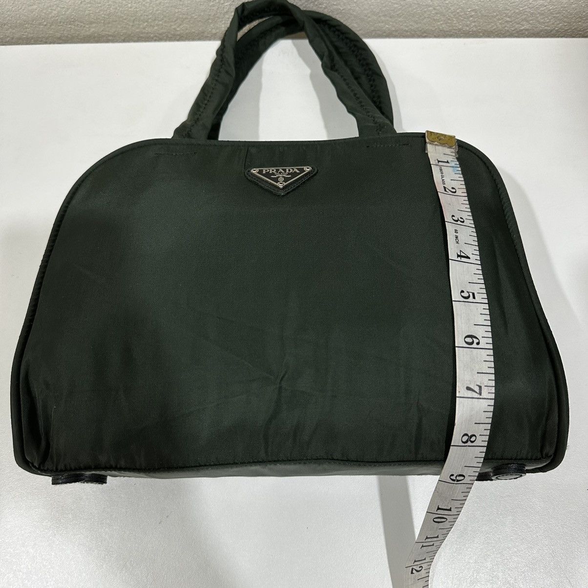 Prada ‼️LASTDROP‼️ AUTHENTIC PRADA GREEN TESSUTO NYLON SHOULDER BAG Size ONE SIZE - 17 Thumbnail
