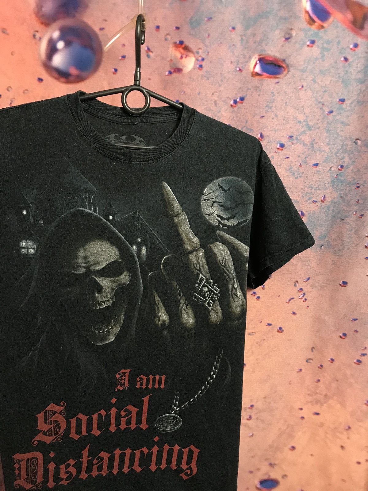 Band Tees Vintage Skull Skeleton logo band rock tee Size US S / EU 44-46 / 1 - 1 Thumbnail