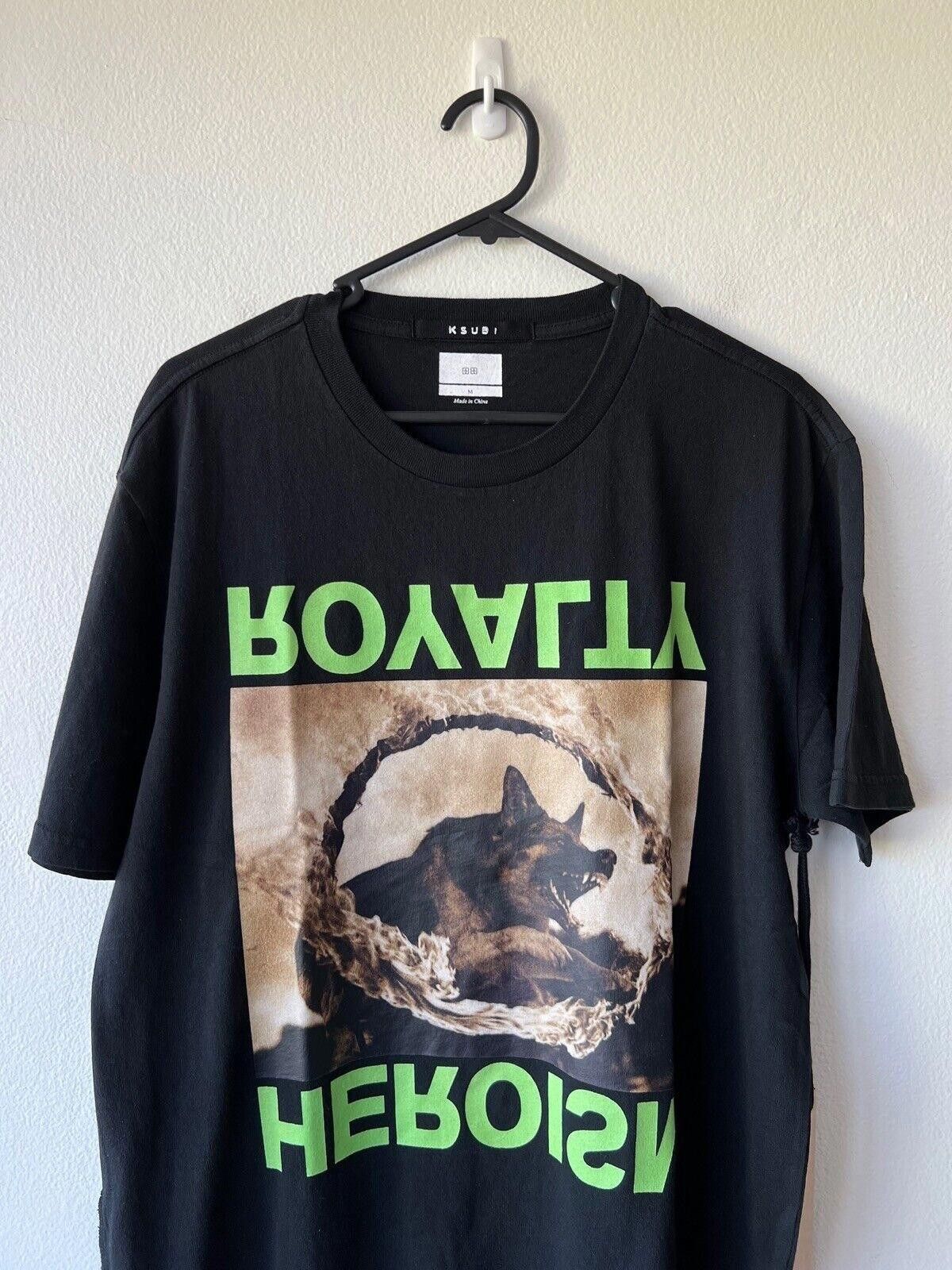 Ksubi new ksubi medium m tee shirt top sheaphard kash dog black Size US M / EU 48-50 / 2 - 2 Thumbnail
