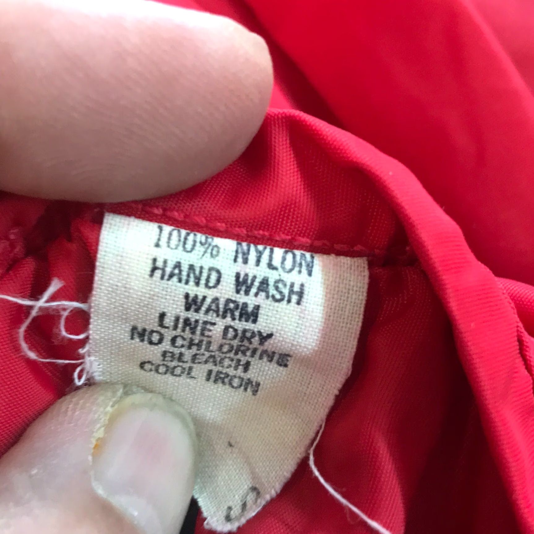 Vintage MAPLE Mens Windbreaker Jacket Red Small Jacket Mens Athletic Sportswear US 90s Sports Theme Casual Snap Closure Size US S / EU 44-46 / 1 - 5 Thumbnail