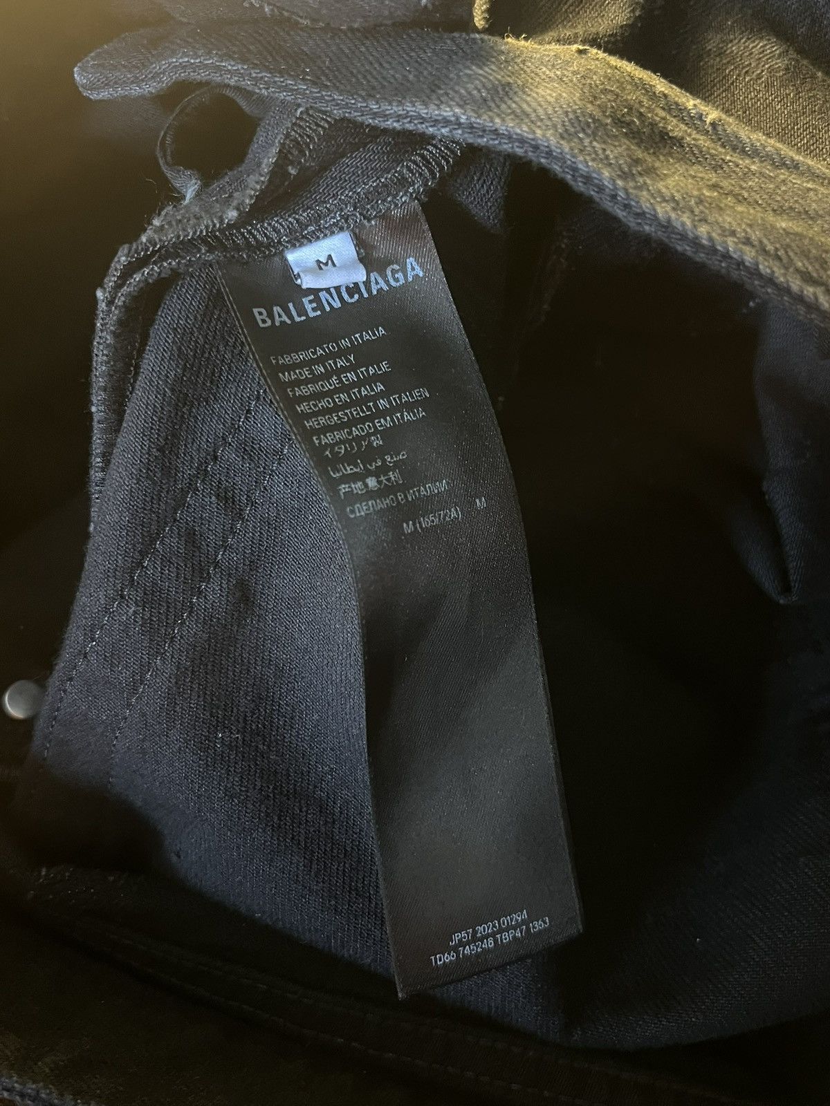 Balenciaga Balenciaga Runway Jeans Size US 34 / EU 50 - 13 Thumbnail