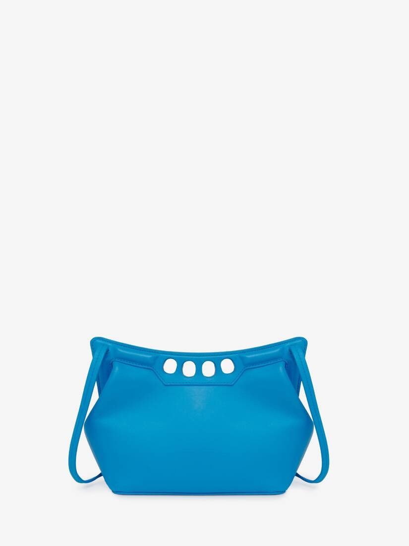 Alexander McQueen o1w1db10925 Size: OS/The Peak Bag Mini in Lapis Blue Size ONE SIZE - 2 Thumbnail
