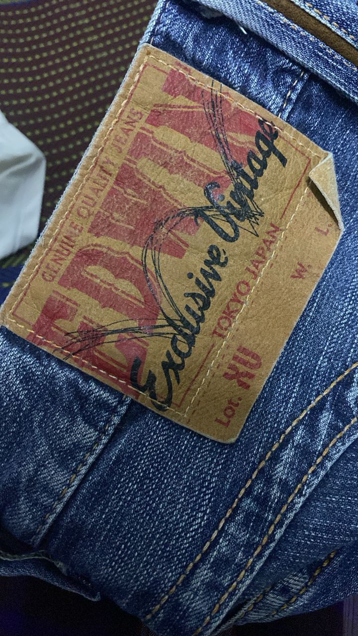If Six Was Nine 💥BEST OFFER 💥EDWIN XV EXCLUSIVE VINTAGE DISTRESSED DENIM Size US 31 - 16 Thumbnail