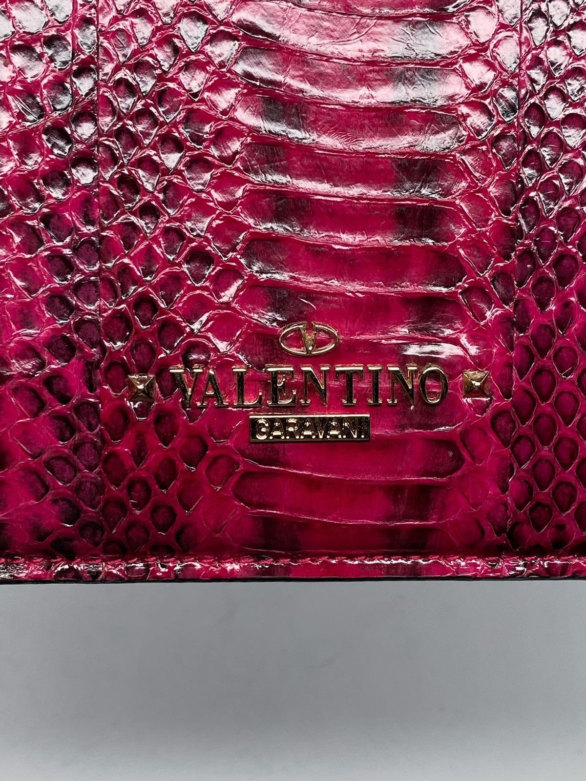 Valentino Valentino Garavani Snake Embossed Leather iPad Mini Case Size ONE SIZE - 4 Thumbnail