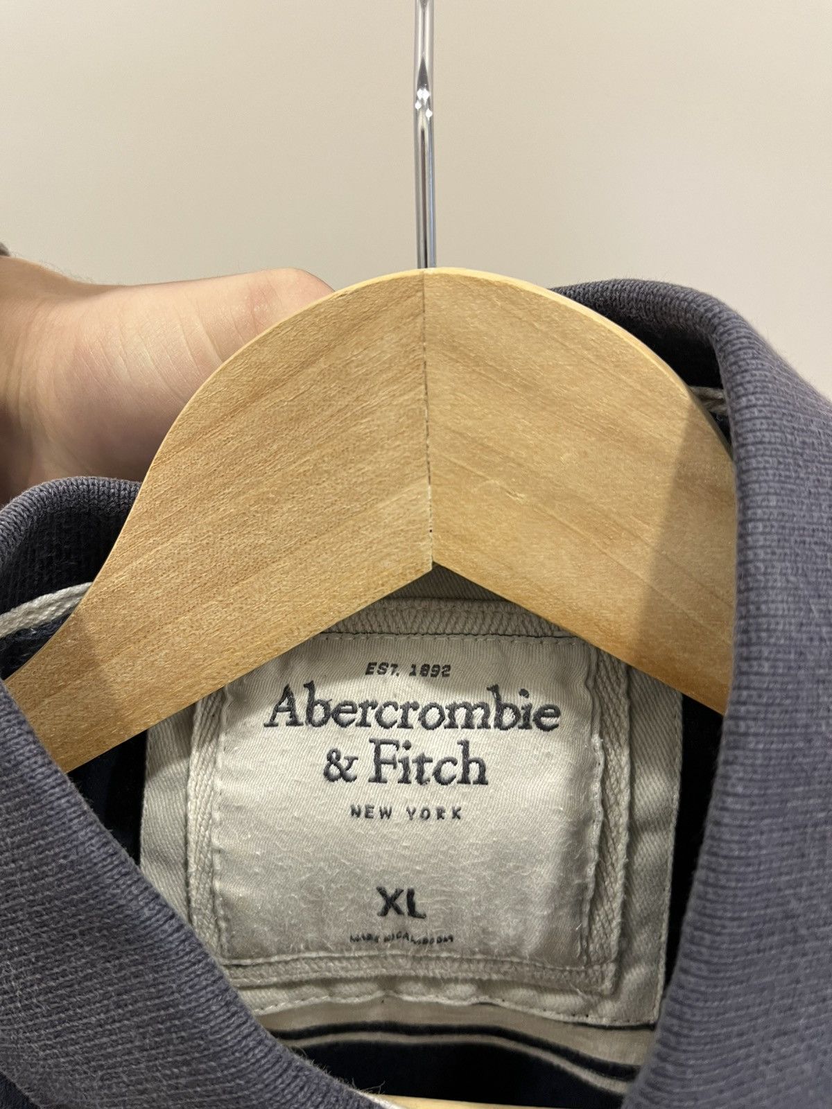 Abercrombie & Fitch Abercrombie & Fitch Y2K Polo Shirt Striped Size US XL / EU 56 / 4 - 4 Thumbnail