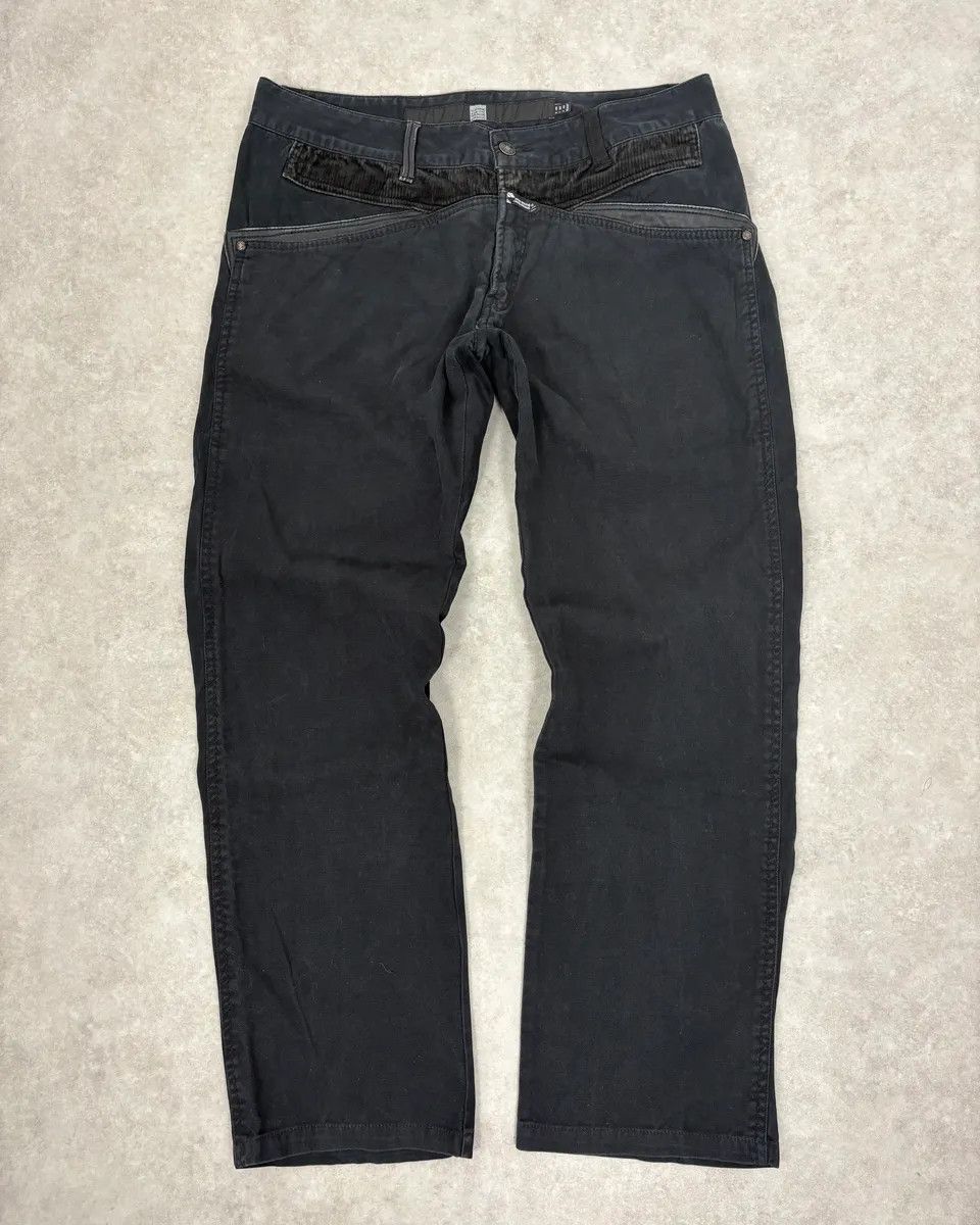Marithe + Francois Girbaud 2000s Marithé + François Girbaud Black Hybrid Pants Size US 32 / EU 48 - 1 Thumbnail