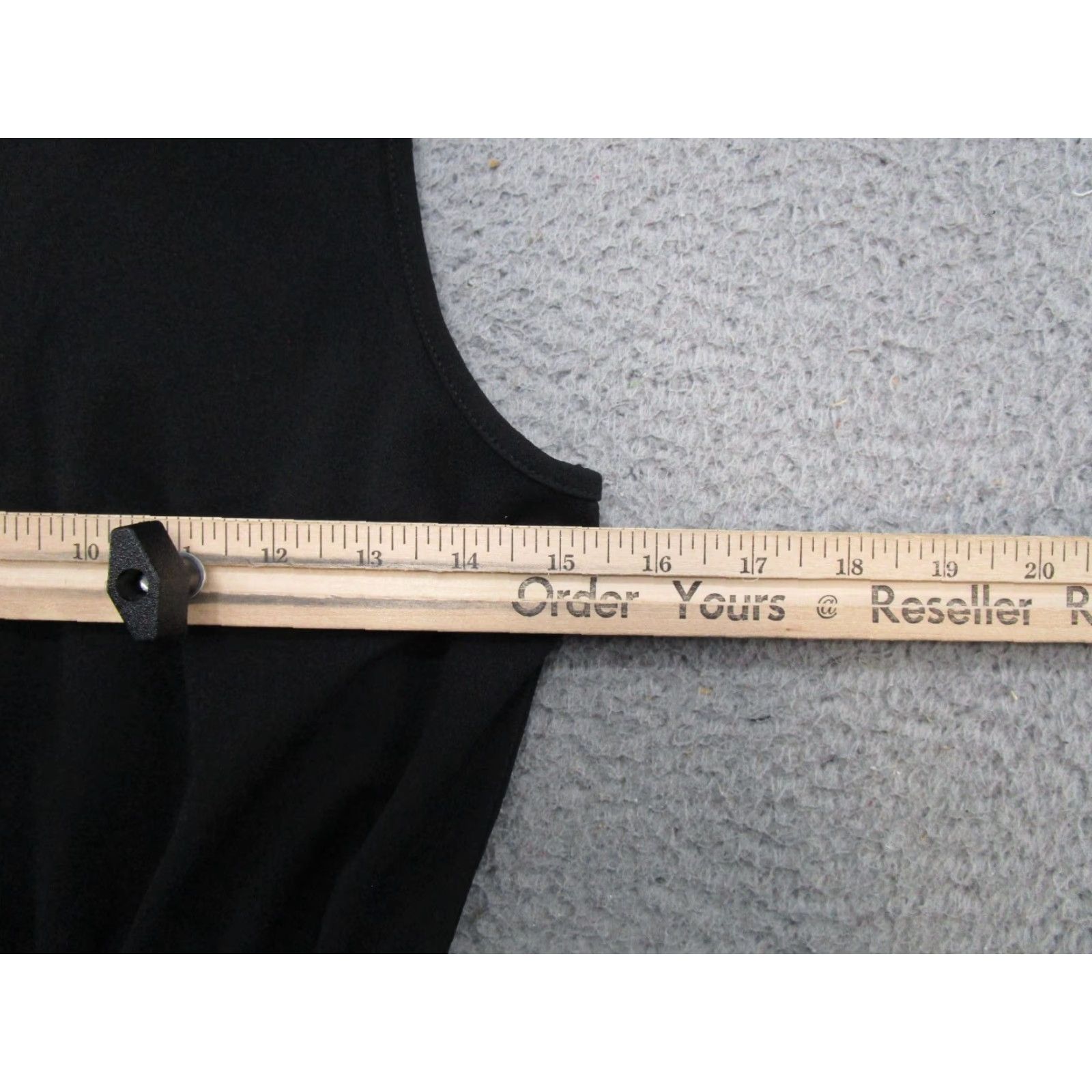 Vintage Maurices Women's Sleeveless Pullover Black Dress XS Casual Dress Halter Neckline Midi Sheath Black Womens XS Size XS / US 0-2 / IT 36-38 - 5 Thumbnail