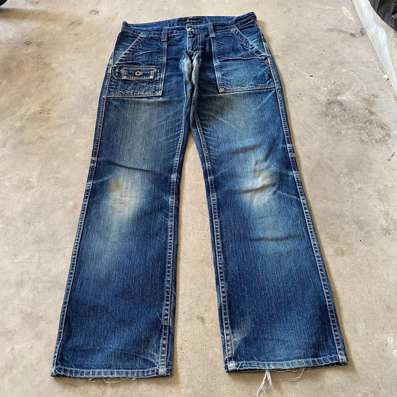 Johnbull Vintage Johnbull Bushpant Japanese Brand Distressed Denim Size US 31 - 2 Thumbnail