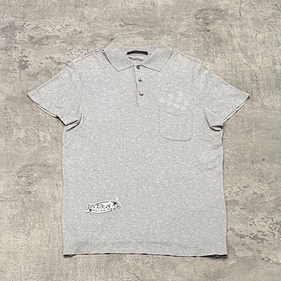Louis Vuitton Louis Vuitton Damier Pocket Polo Shirt Size US S / EU 44-46 / 1 - 1 Thumbnail