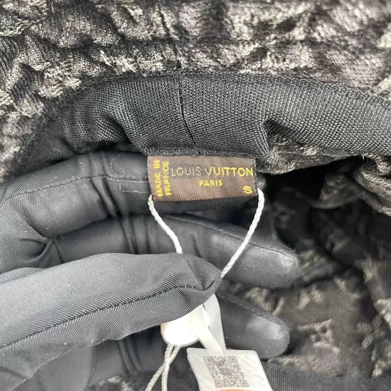 Louis Vuitton Louis Vuitton Black and grey presbyopic old cowboy fisherm Size ONE SIZE - 4 Thumbnail