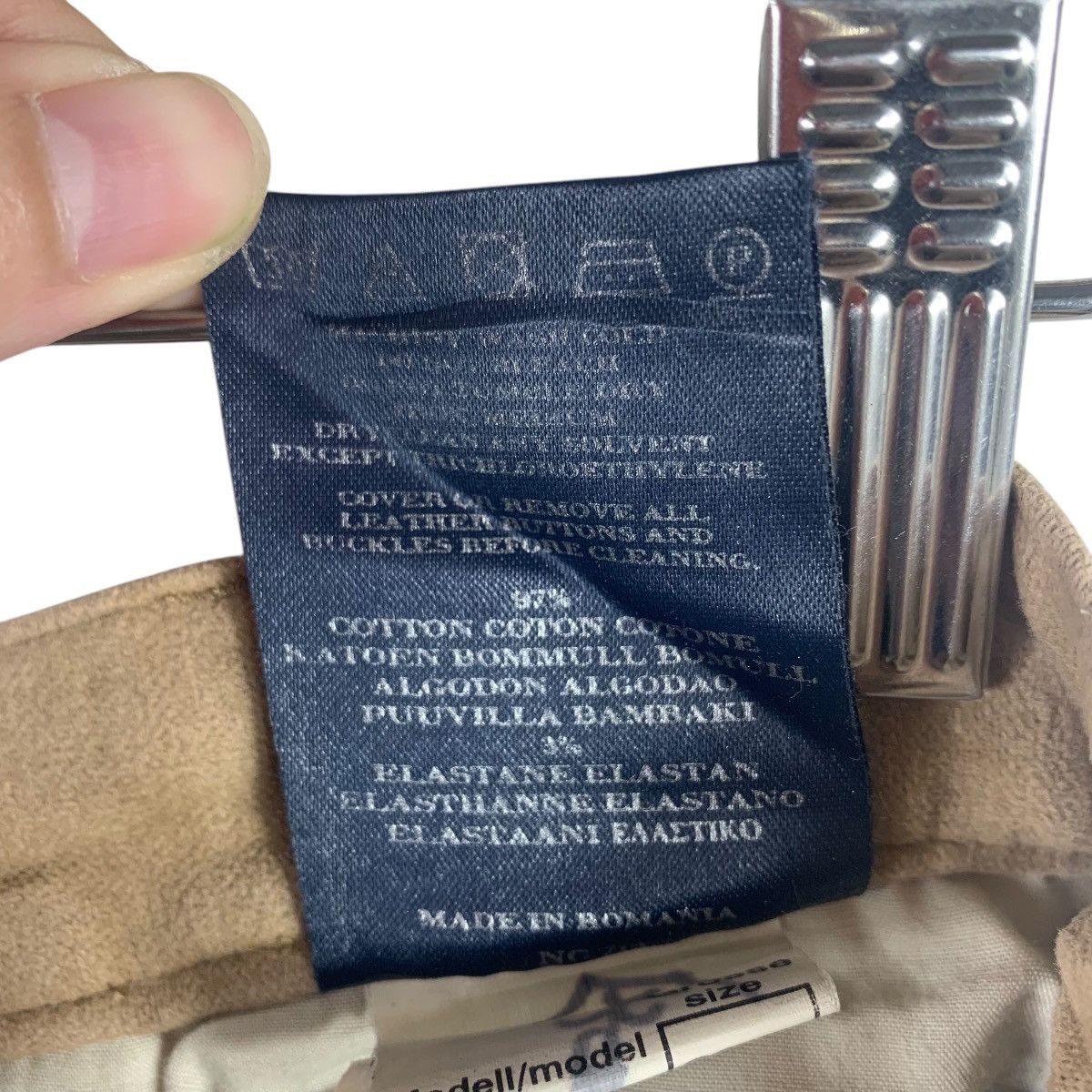 Burberry × Designer BURBERRY Black label brown colour jeans Size US 34 / EU 50 - 23 Thumbnail