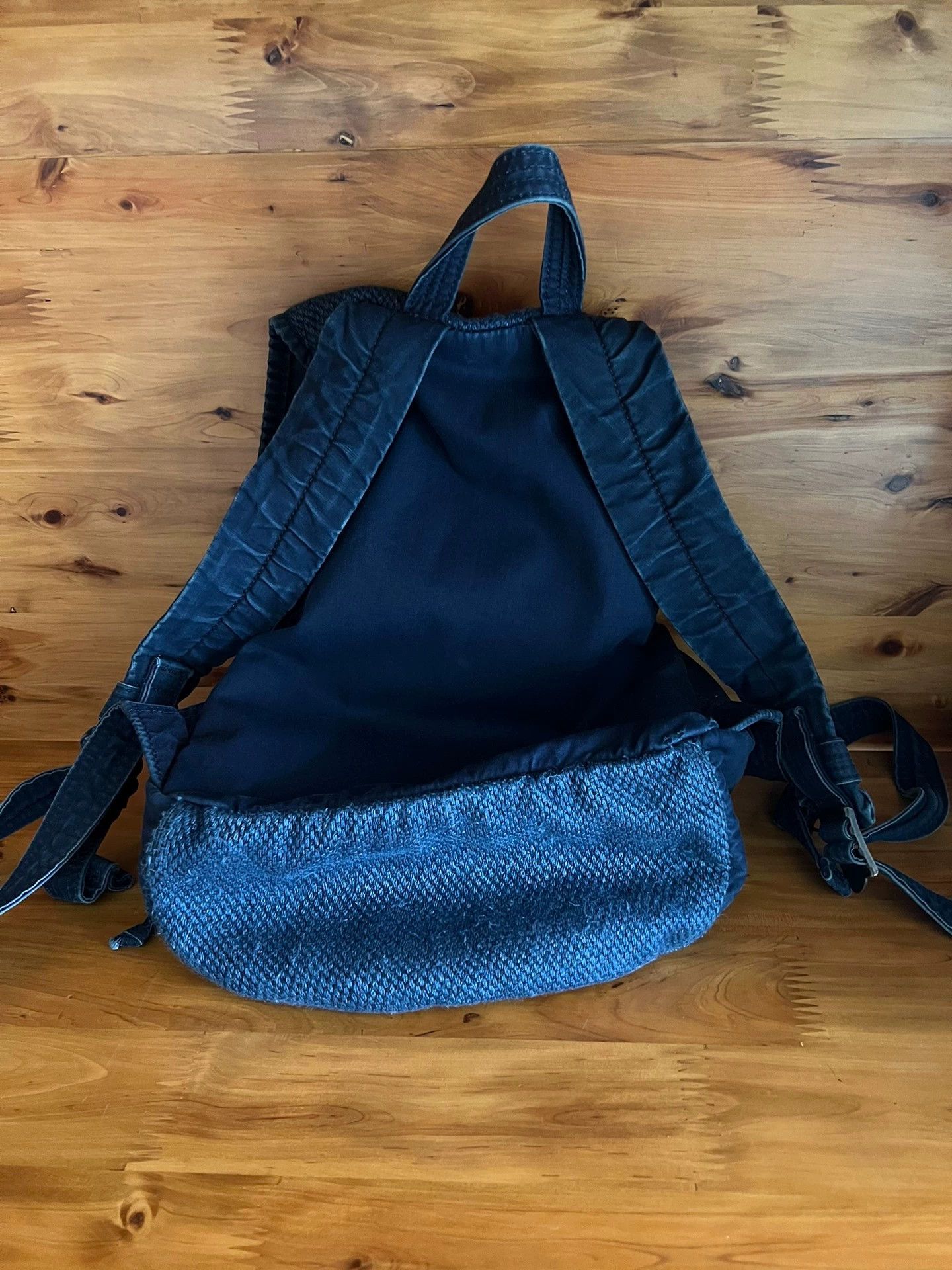 Porter Classic Porter Classic Nippon Indigo Kendo Mini Backpack Size ONE SIZE - 3 Thumbnail