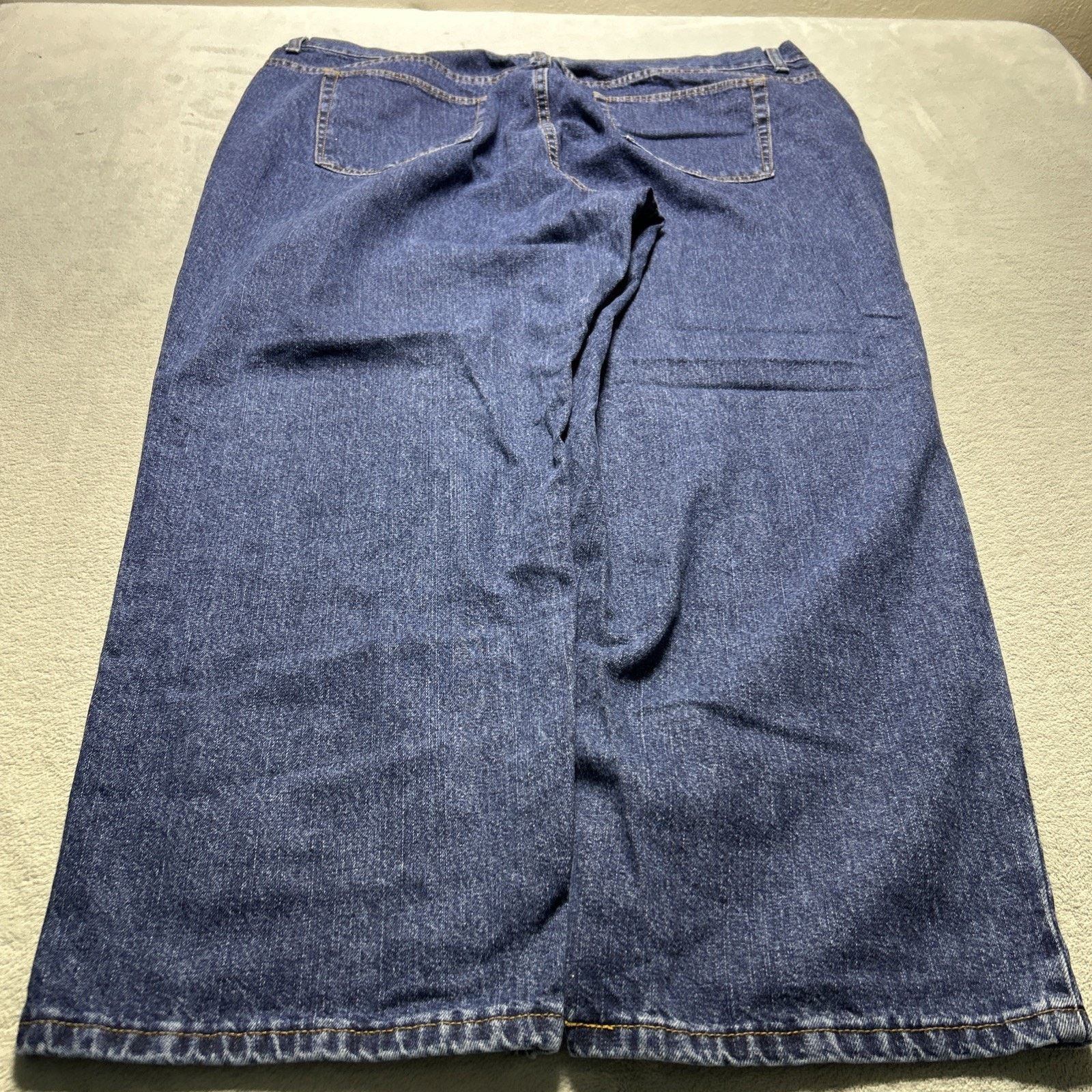 Faded Glory Beyond Baggy Jeans Womens 24W 43x28 Loose Hamilton Wide Size US 43 - 1 Thumbnail