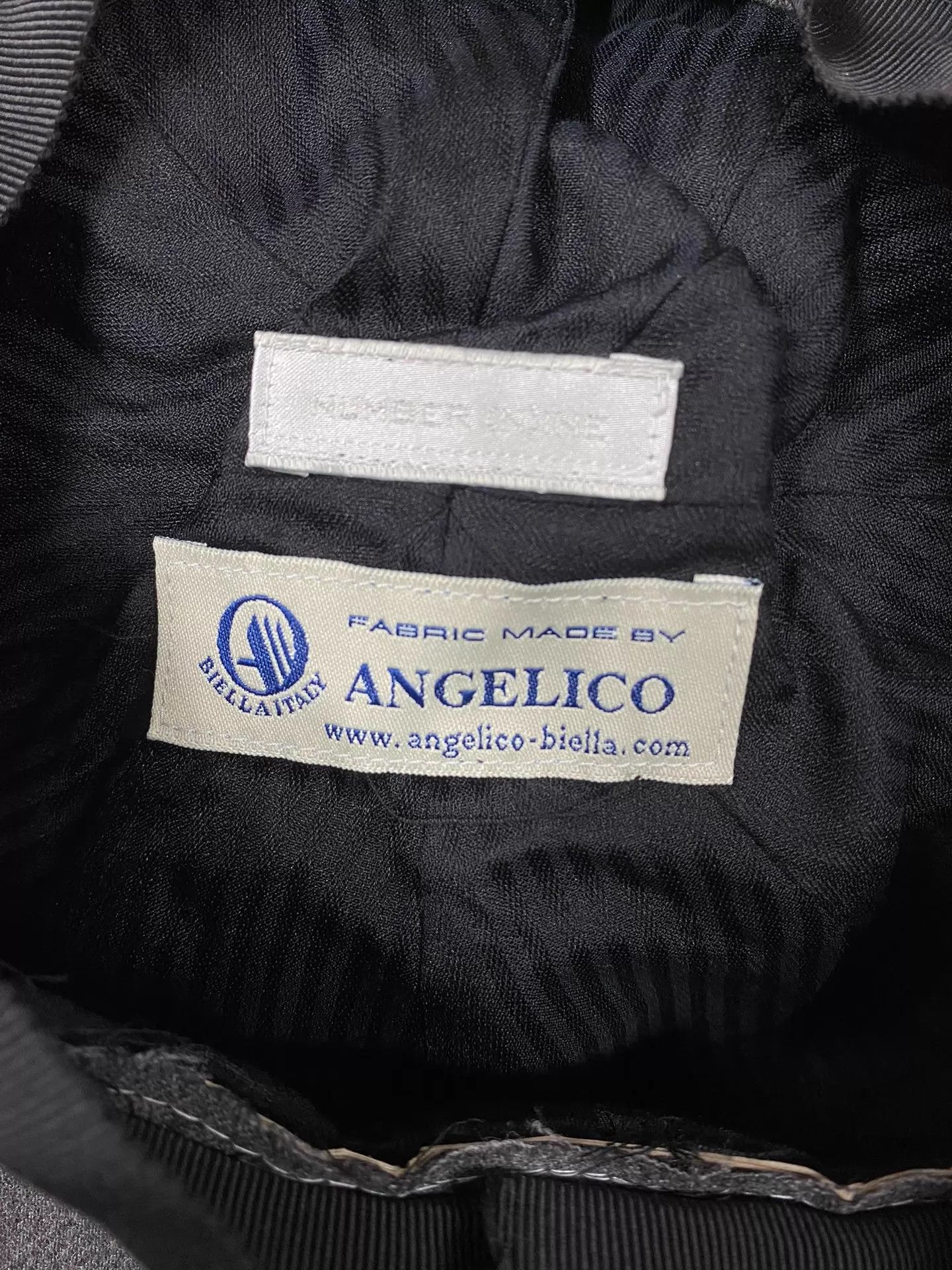 Number (N)ine Number (N)ine x Angelico Gray Felt Octagonal Newsboy Cap Size ONE SIZE - 9 Thumbnail
