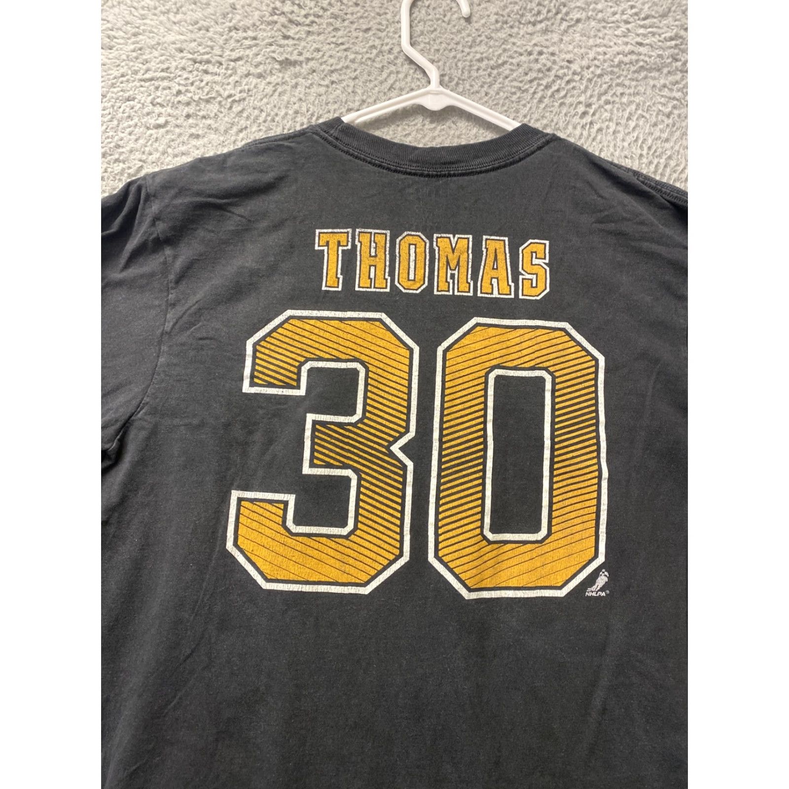 Reebok VINTAGE Reebok Boston Bruins Long Sleeve T-Shirt Adult XL Black Basic Mens Size XL / US 12-14 / IT 48-50 - 7 Thumbnail