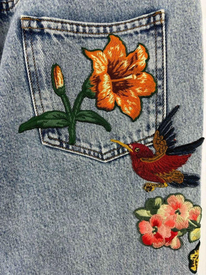 Gucci Gucci Embroidered denim trousers 2501-Nextarrow Size US 26 / EU 42 - 8 Thumbnail