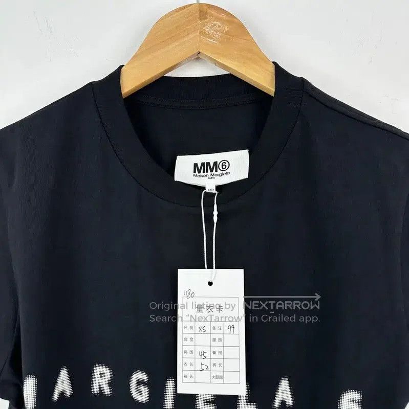 Maison Margiela Maison Margiela Black Cotton T-shirt for Women . Size XS / US 0-2 / IT 36-38 - 3 Thumbnail