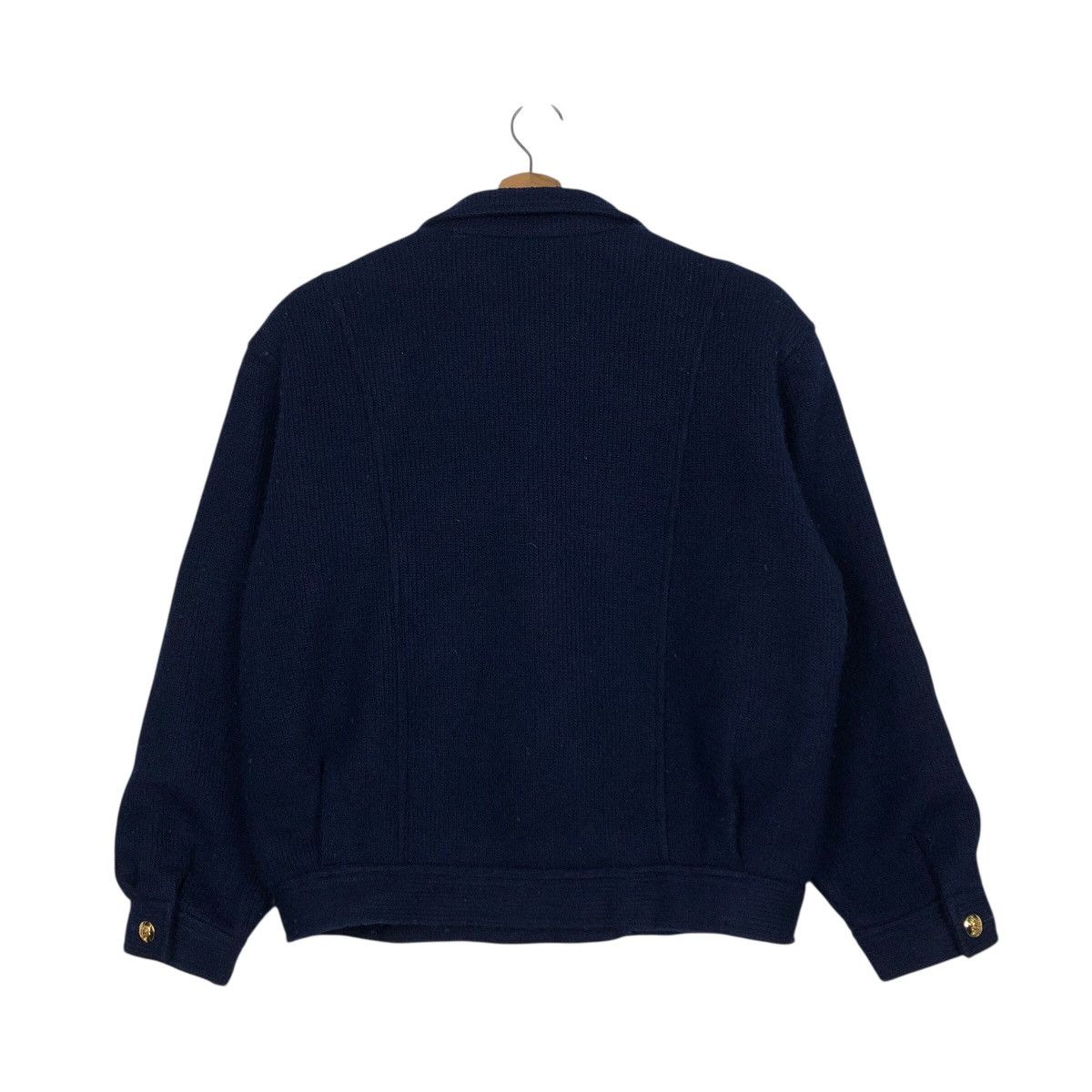 Japanese Brand 📌Vintage Bomber Jacket Double Collar Ascot Issey Miyake Size US M / EU 48-50 / 2 - 9 Thumbnail