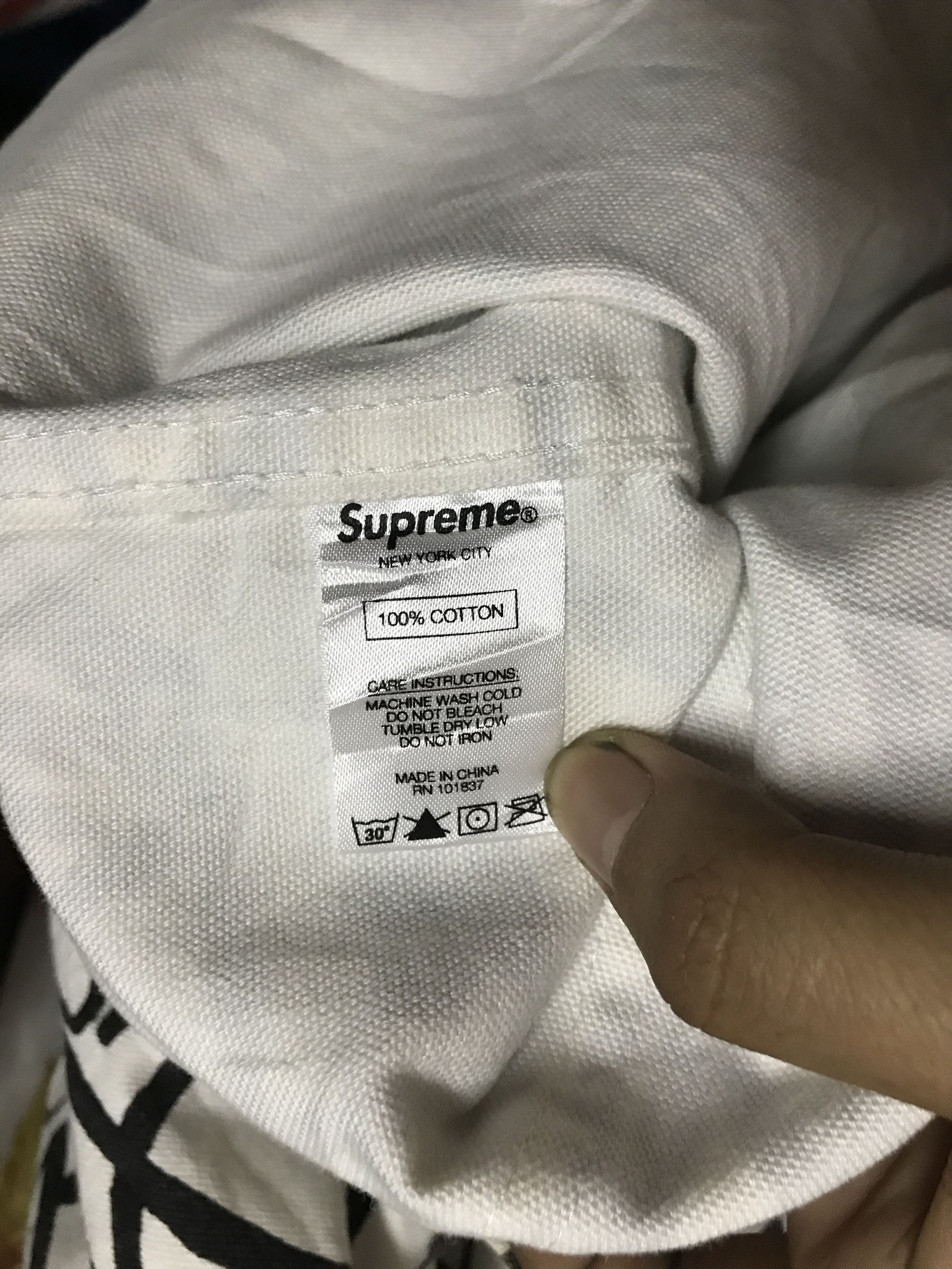 Comme des Garcons SHIRT × Supreme Supreme x Comme Des Garcons Shirt Size US L / EU 52-54 / 3 - 5 Thumbnail
