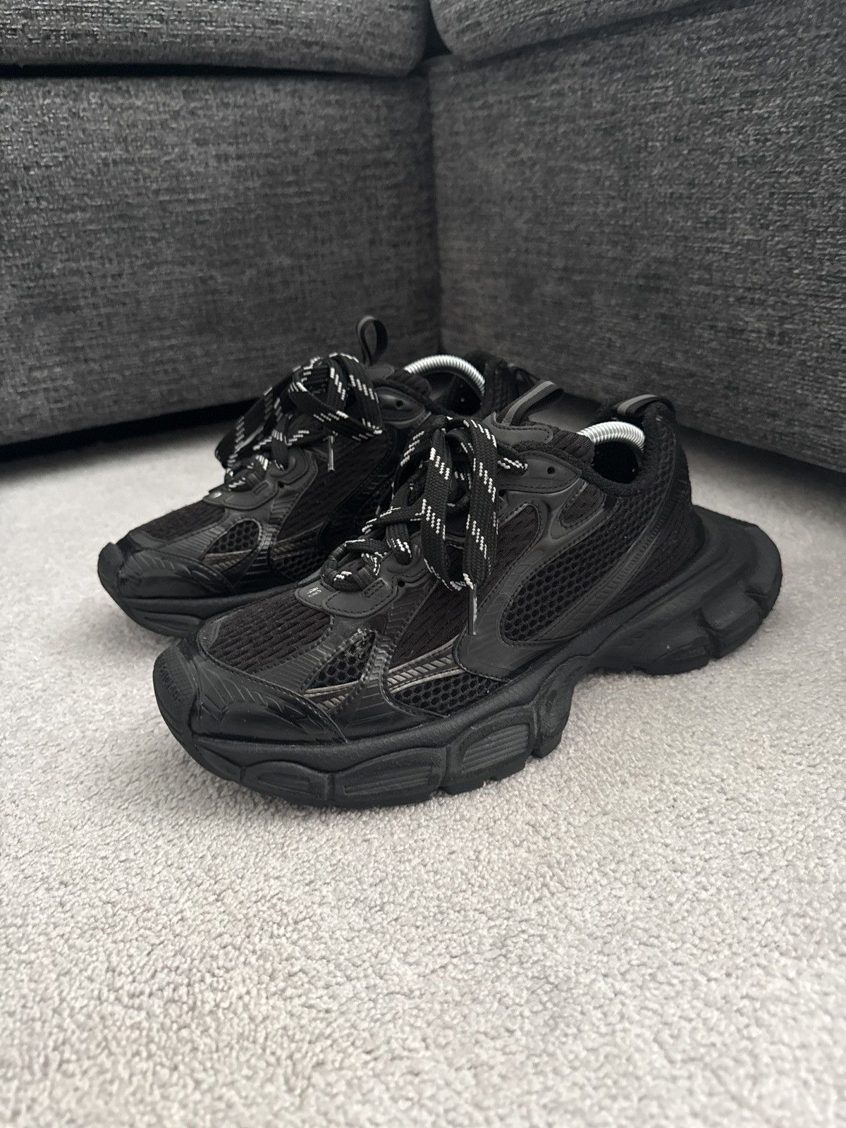 Balenciaga Balenciaga 3xl black mesh size 41 Size US 9 / EU 42 - 2 Thumbnail