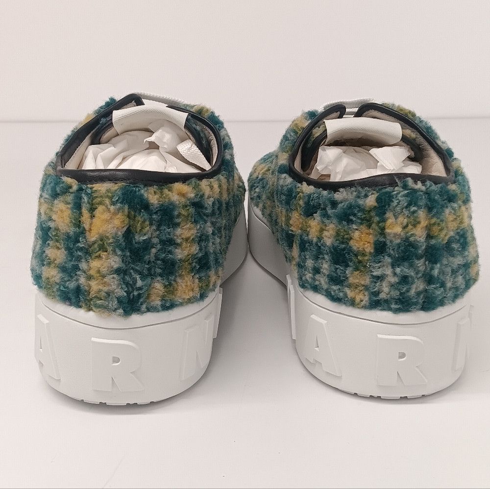 Marni Marni Tartan Check Wool Platform Lo-Top Sneakers - EU43/US10 Size US 10 / EU 43 - 13 Thumbnail
