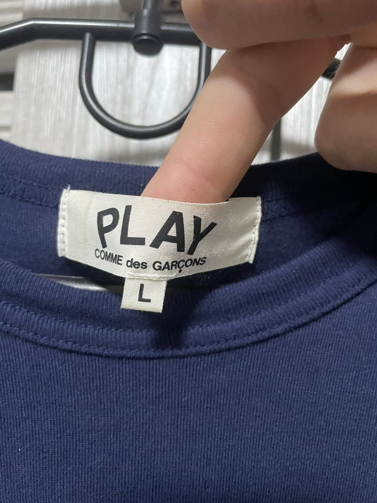 Comme des Garcons × Comme des Garcons PLAY PLAY Comme Des Garçons Tee Small Gold Heart T-Shirt Size US M / EU 48-50 / 2 - 7 Thumbnail