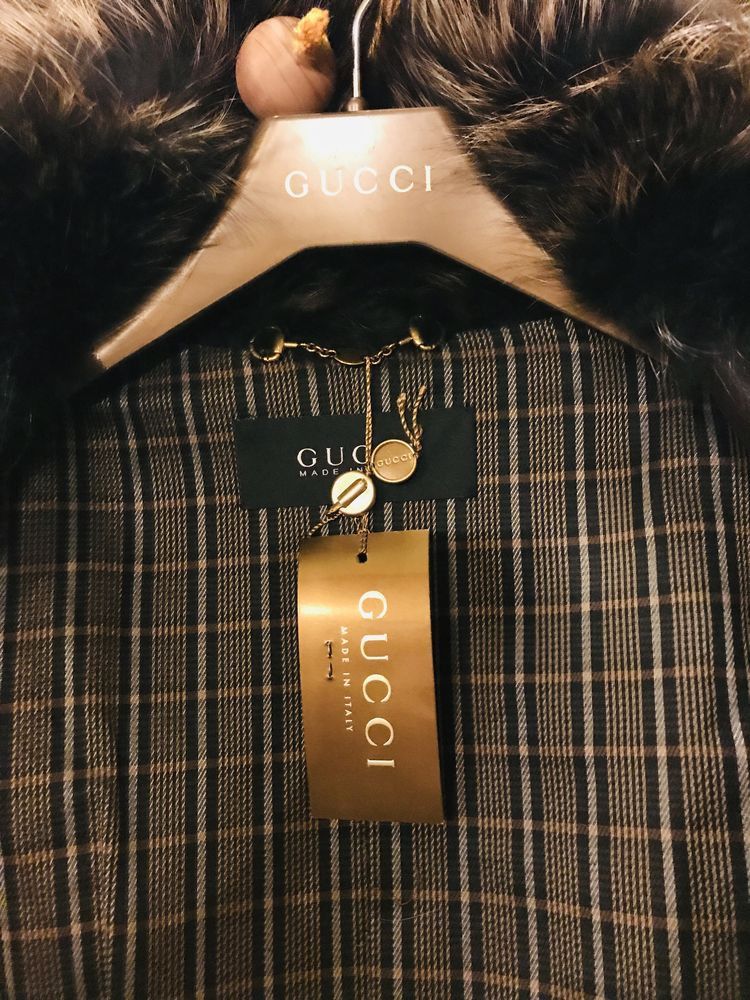 Gucci Gucci Vintage Leather Fur Jacket Size S / US 4 / IT 40 - 5 Thumbnail