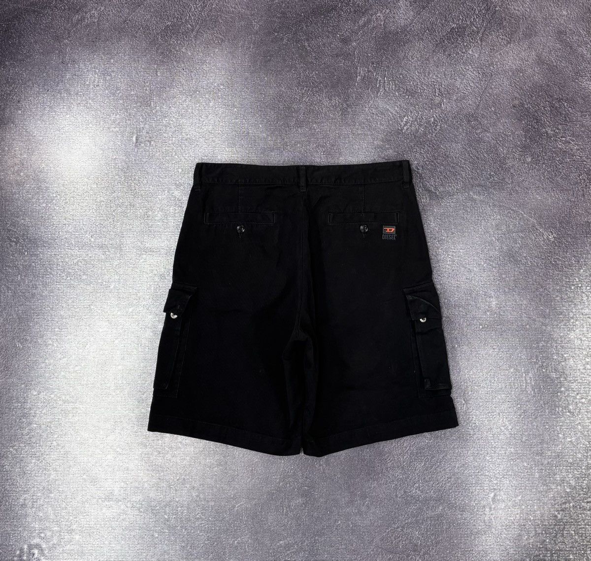 Diesel Diesel P-Cor NEW Men’s Black Utility Hype Cargo Shorts Size US 31 - 2 Thumbnail