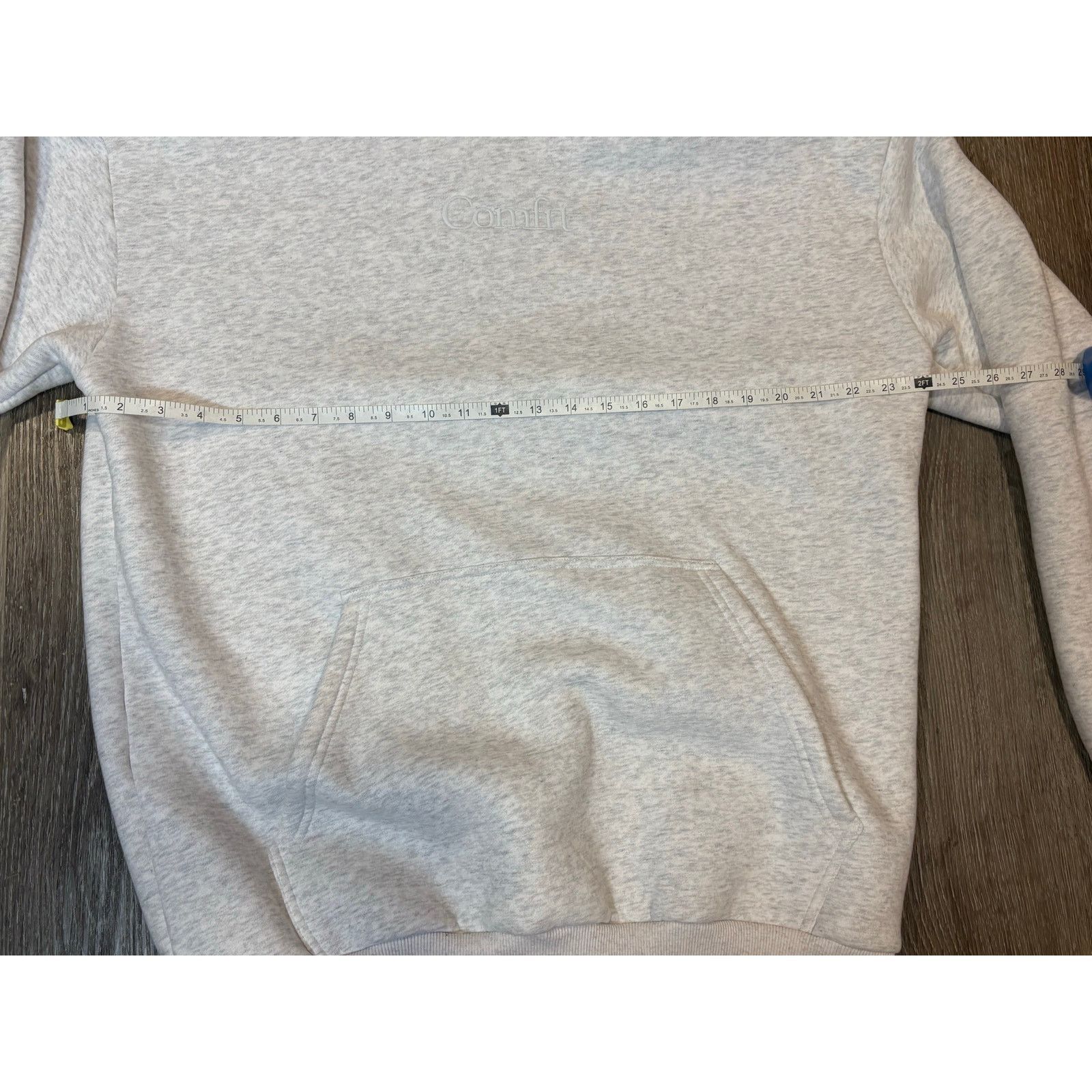 Other NEW Minimalist Comfrt Hoodie - Unisex Large Grey Size US L / EU 52-54 / 3 - 7 Thumbnail
