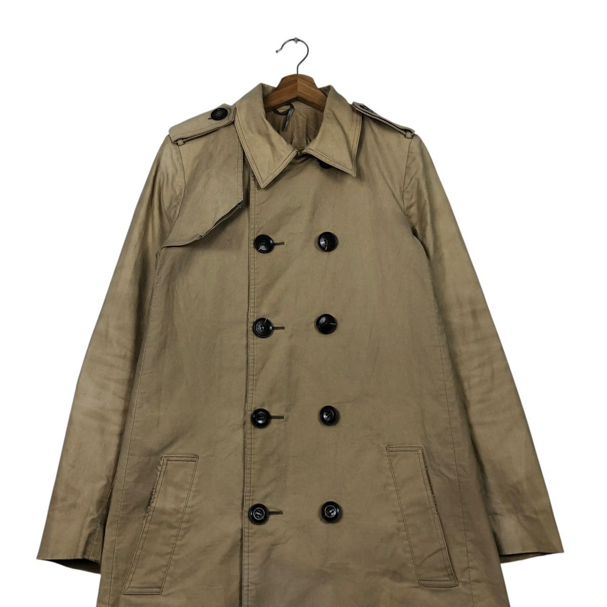 Dior 🔥LONG JACKET RUSTY DISTRESSED DESIGN DIOR MADE IN ITALY Size M / US 6-8 / IT 42-44 - 4 Thumbnail