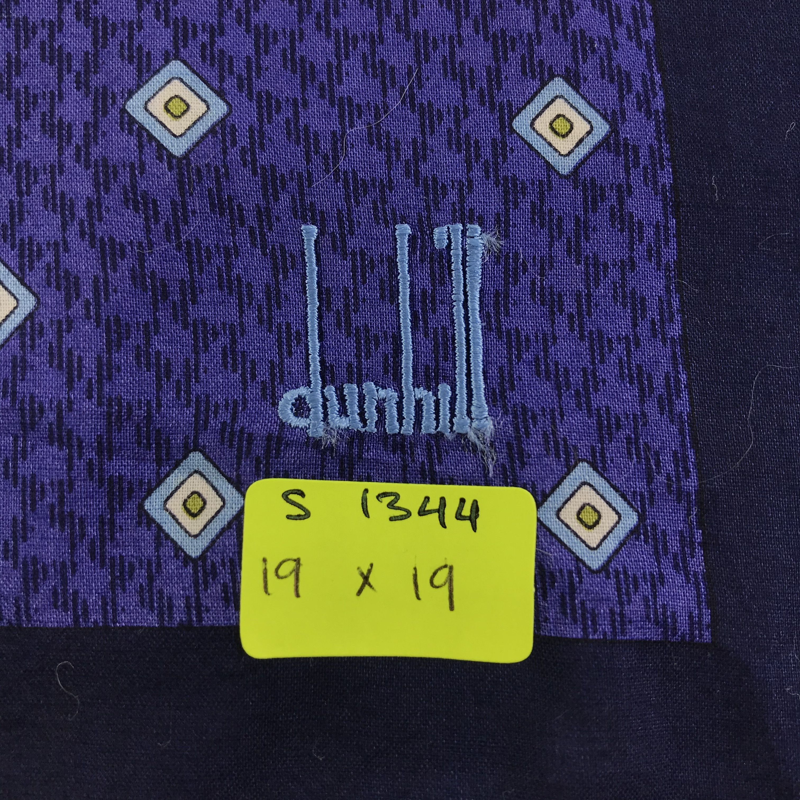 Alfred Dunhill × Vintage Alfred Dunhill Bandana / Handkerchief / Neckerchief - S1344 Size ONE SIZE - 5 Thumbnail