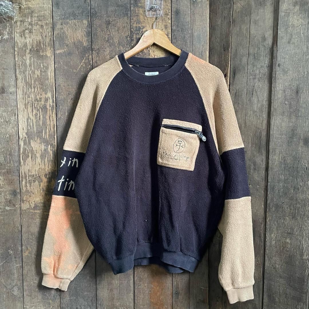 Jean Charles De Castelbajac Sunfaded Jean Charles De Castlebajac Fleece Sweatshirt Size US XL / EU 56 / 4 - 2 Thumbnail