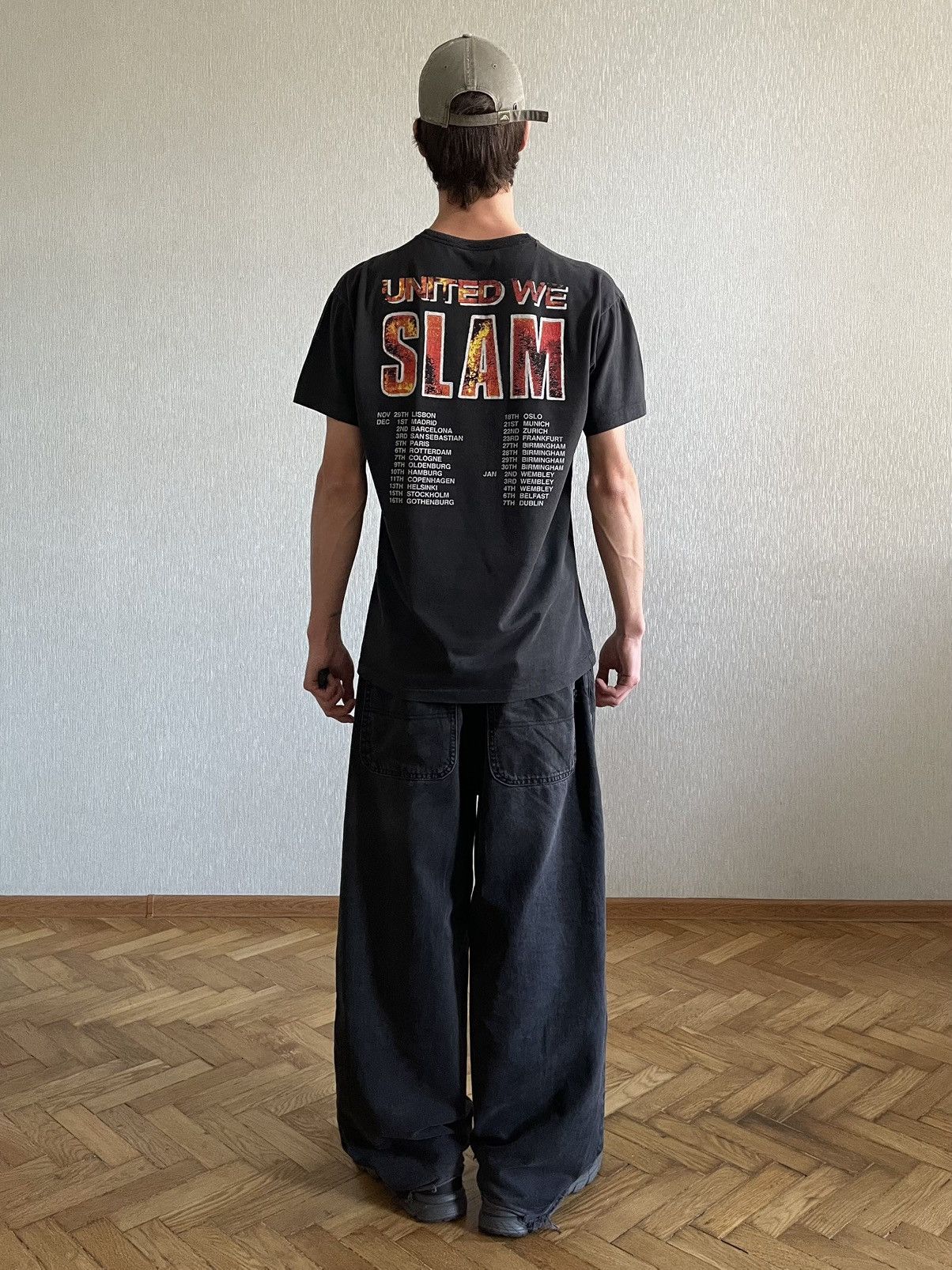 Vintage Rare 1989 Dan Reed Network Tour United We Slam Vtg. T-Shirt Size US XL / EU 56 / 4 - 14 Thumbnail