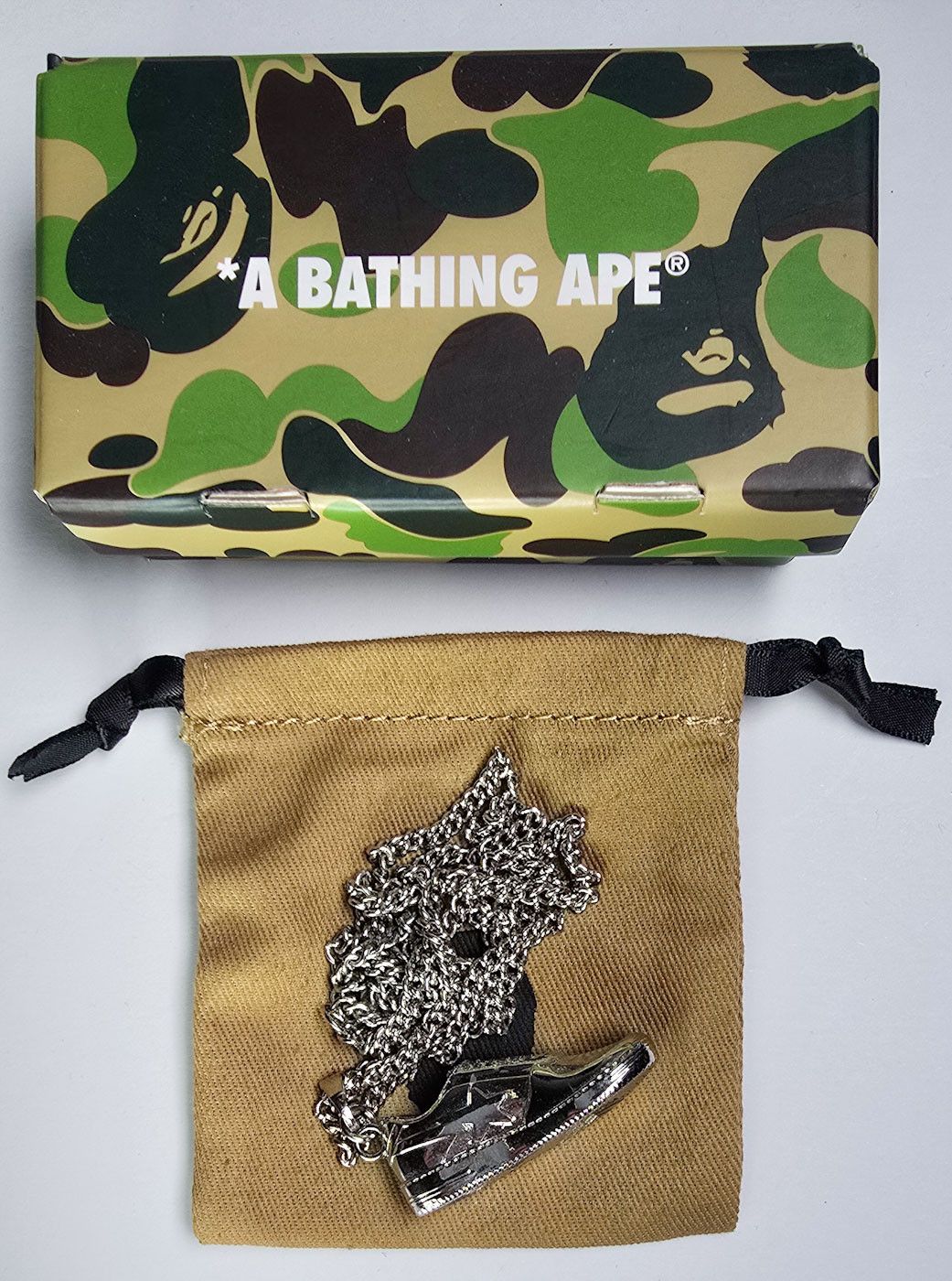 Bape Bape Bapesta Necklace Size ONE SIZE - 1 Thumbnail