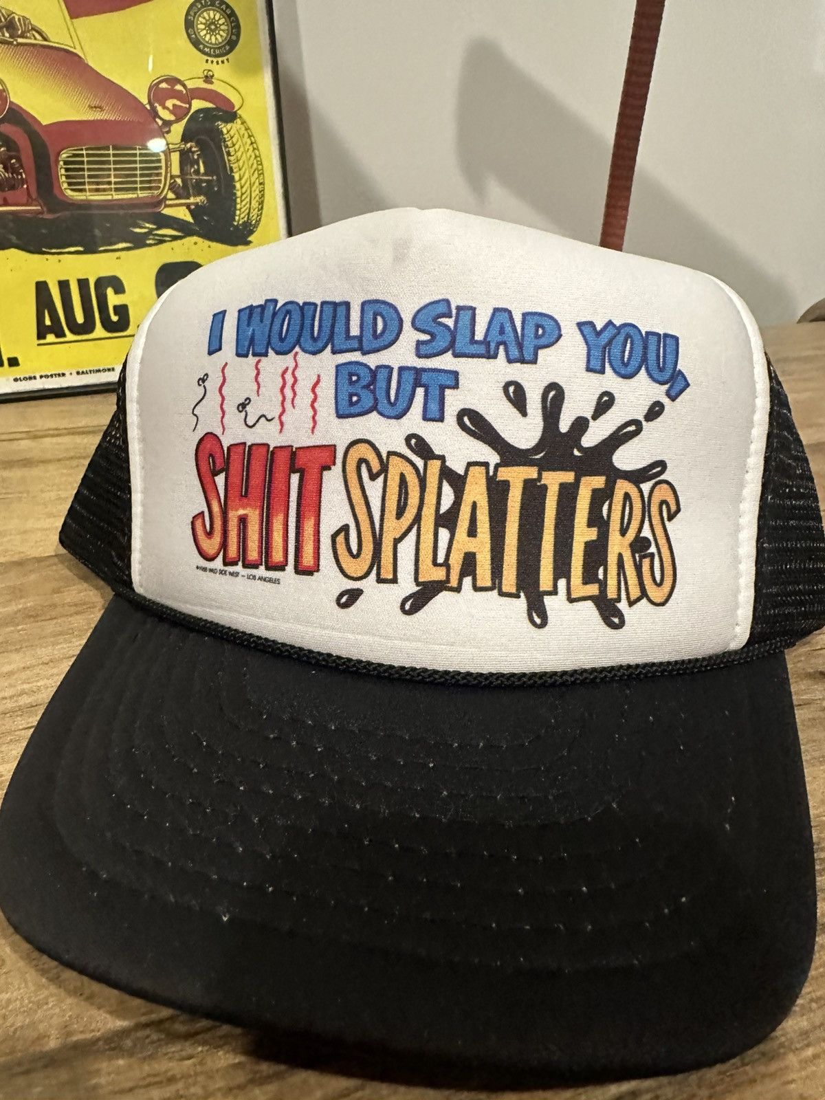Vintage Vintage Crude Humor Funny Trucker Hat Deadstock Size ONE SIZE - 2 Thumbnail