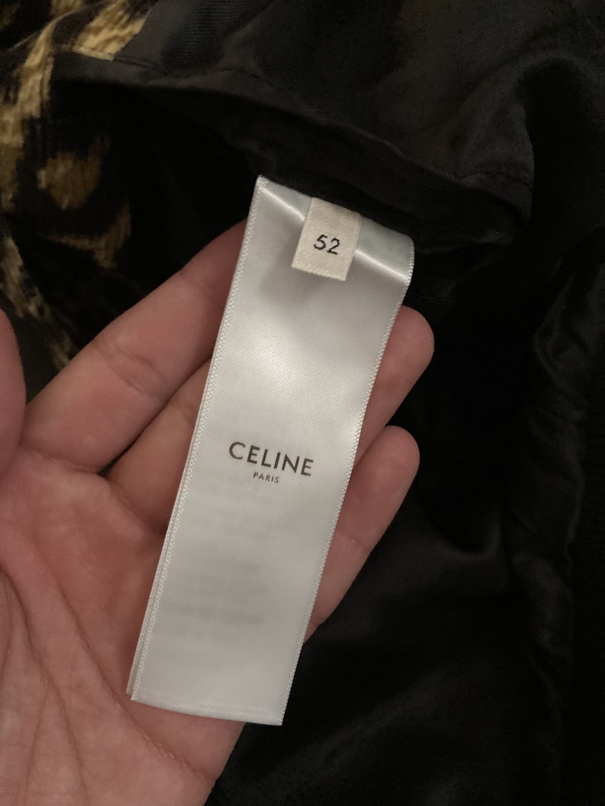 Celine SS20 Celine Leopard Corduroy Teddy Jacket 2020 52 Hedi Size US L / EU 52-54 / 3 - 9 Thumbnail