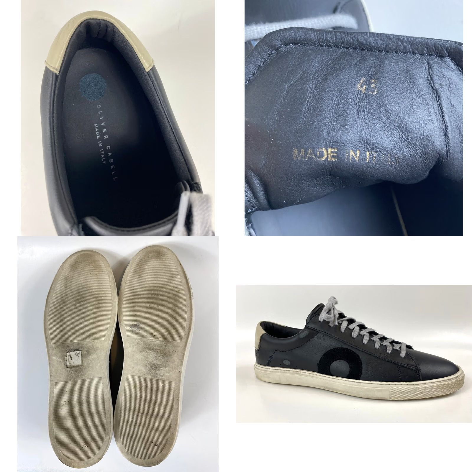 Oliver Cabell Oliver Cabell Low 1 Sneakers Men's US 10 Sz 43 Made in Italy Size US 10 / EU 43 - 9 Thumbnail