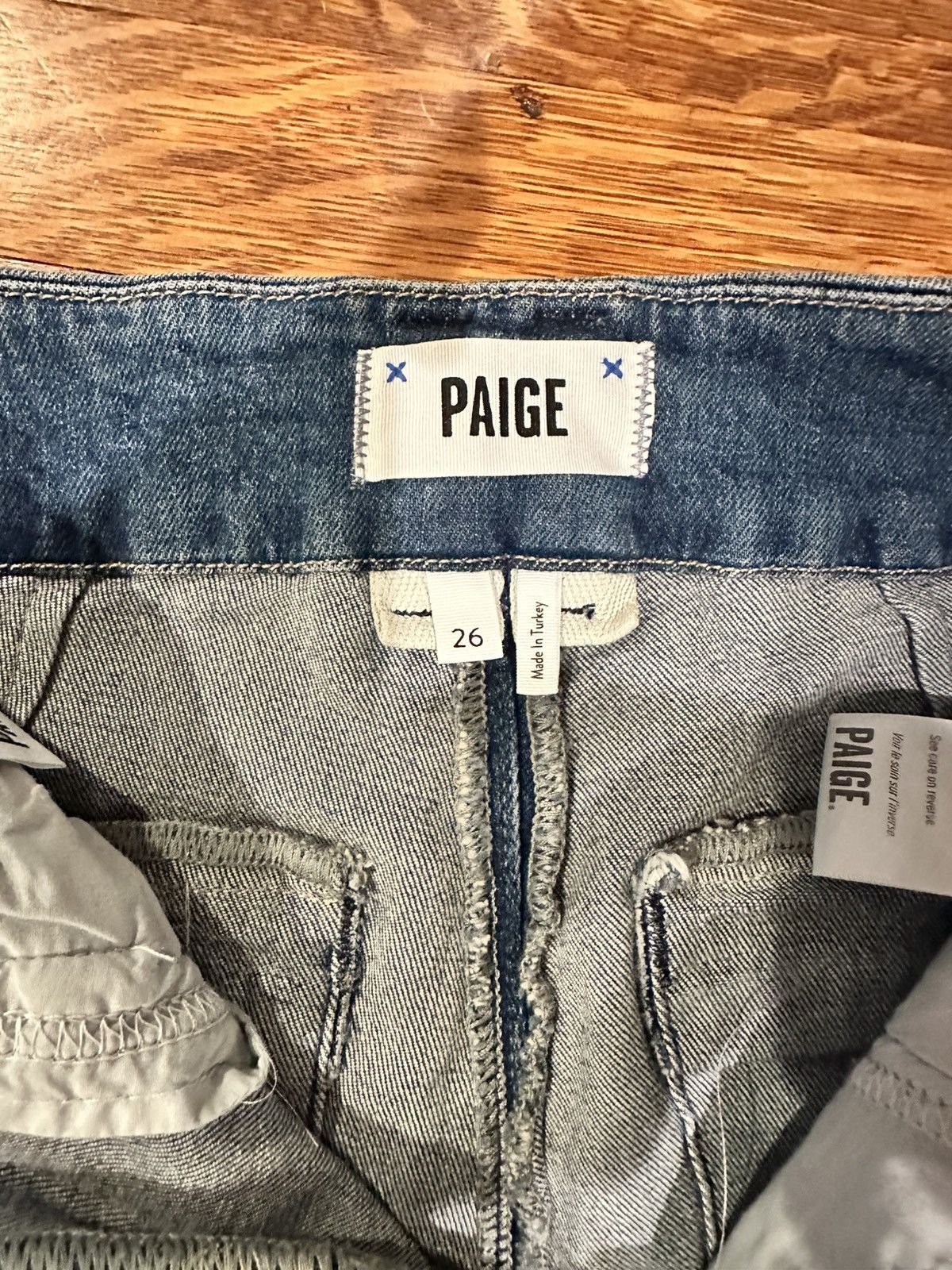 Paige Paige double leg pocket jeans Size 26" / US 2 / IT 38 - 3 Thumbnail