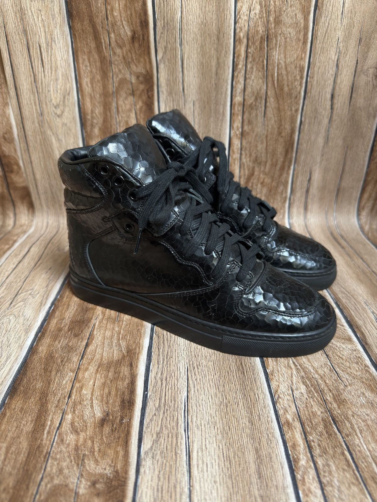 Balenciaga 'craquele' cracked arena trainers Size US 7 / IT 37 - 2 Thumbnail