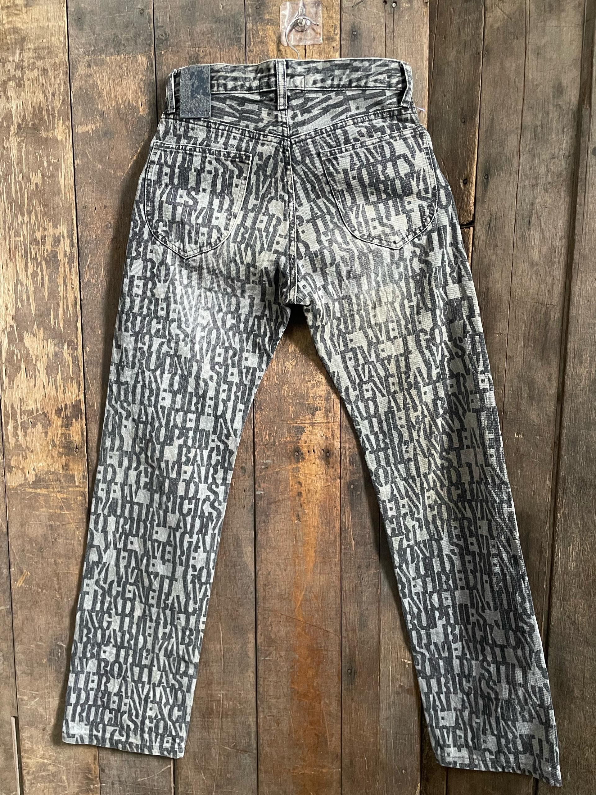 Paul Smith × R.Newbold R. Newbold All Over print Jeans Size US 29 - 2 Thumbnail