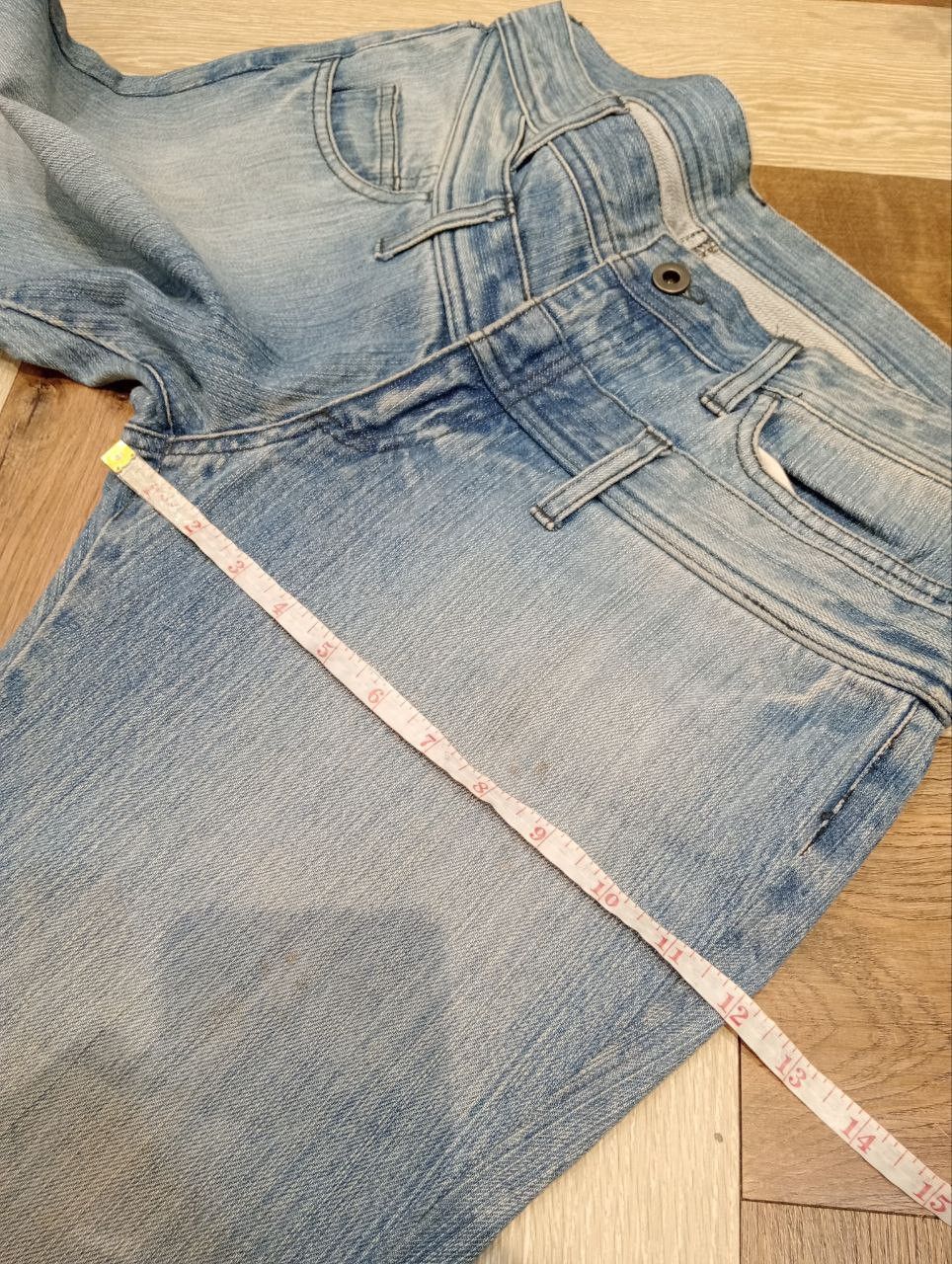 The Difference JAPANESE RUPERT THE DIFFERENCE FLARED BLUE JEANS Size US 34 / EU 50 - 18 Thumbnail