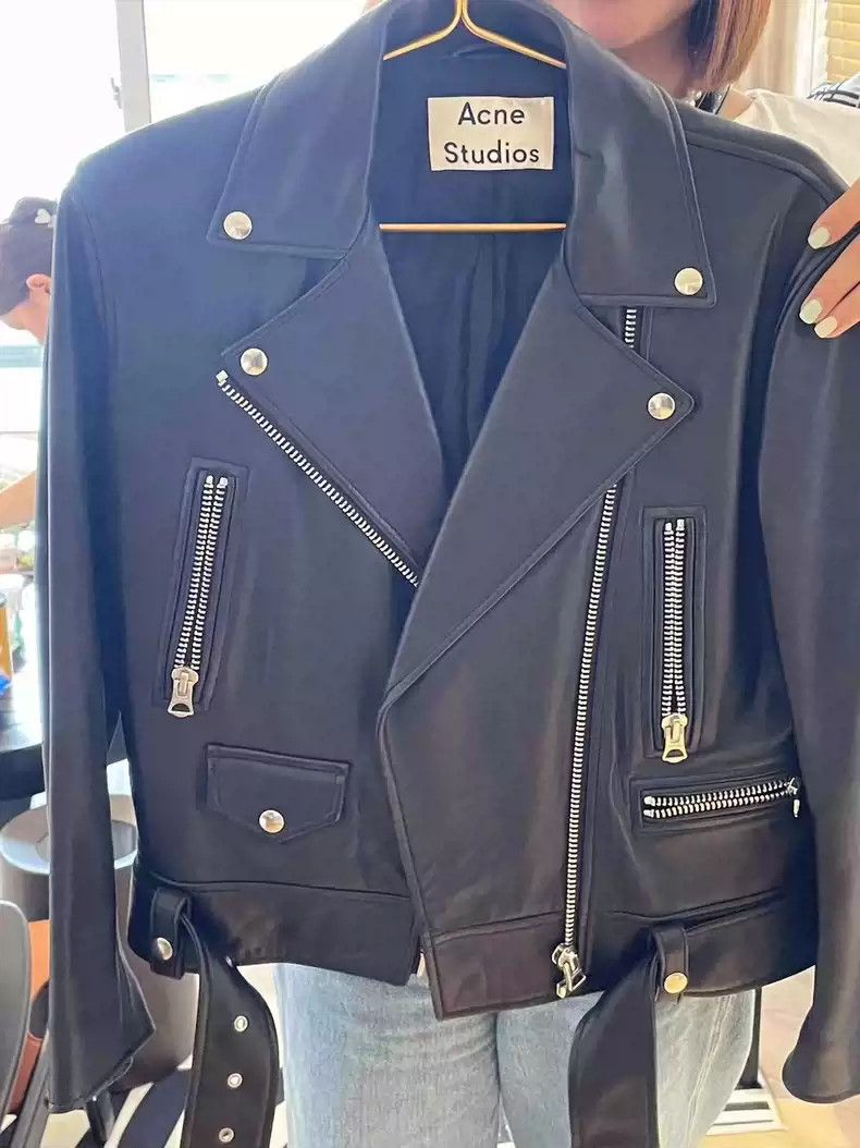 Acne Studios leather clothing