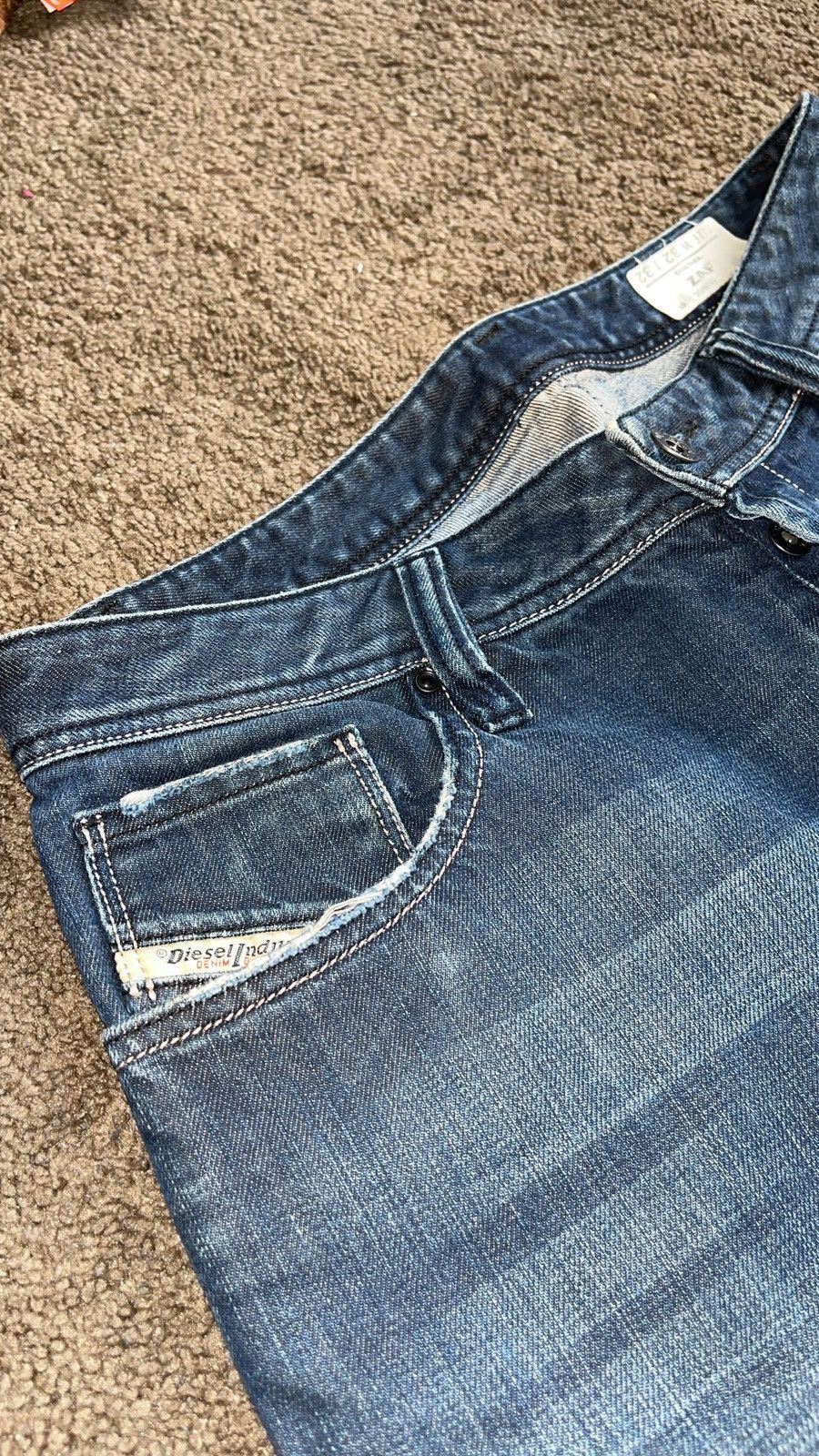 Diesel DIESEL Bootcut Flaired Navy Denim Size US 32 / EU 48 - 8 Thumbnail