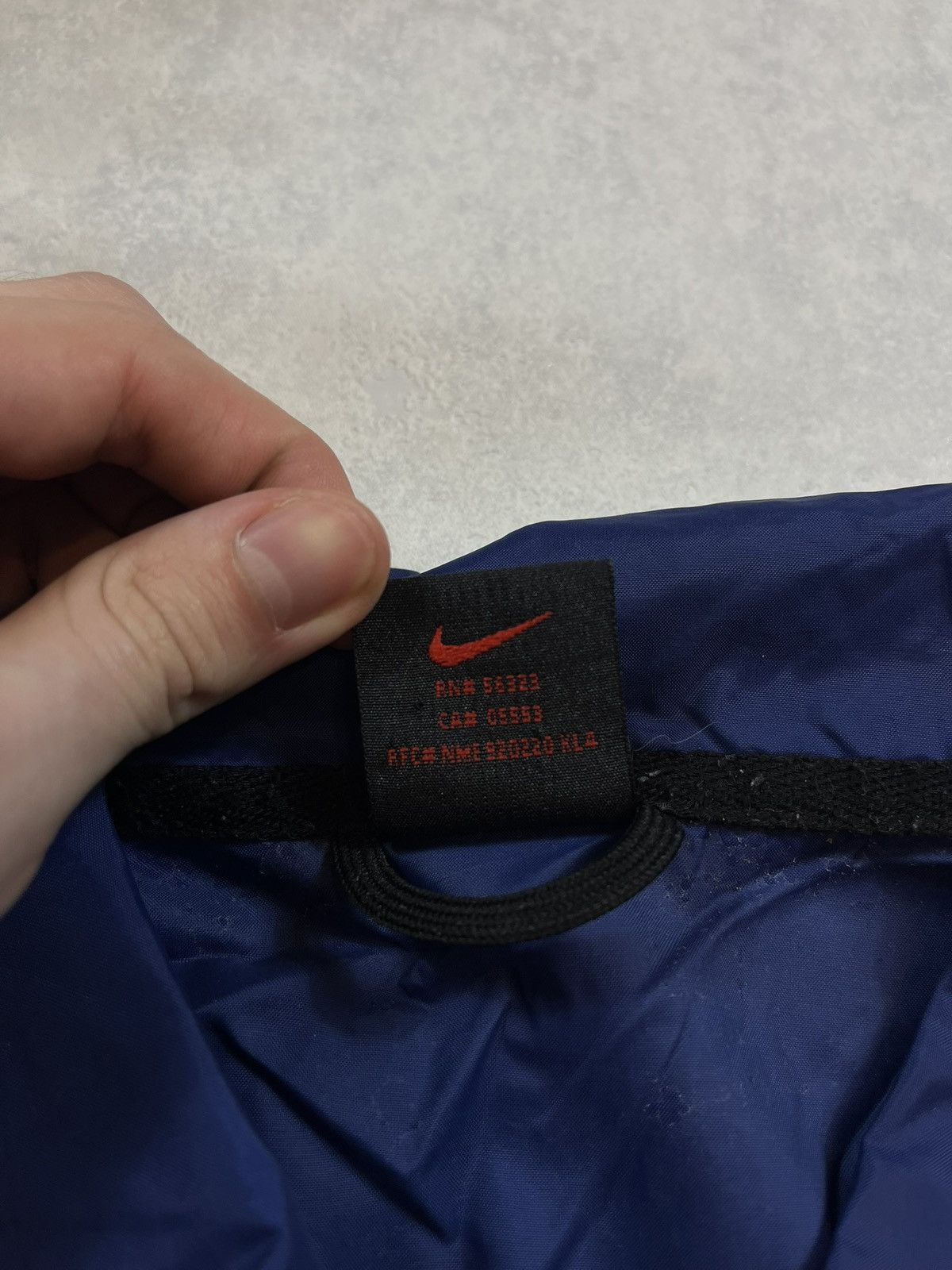 Nike × Vintage 90s Nike Swoosh Vintage Y2K Oversized Nylon Retro Jacket Size US M / EU 48-50 / 2 - 4 Thumbnail