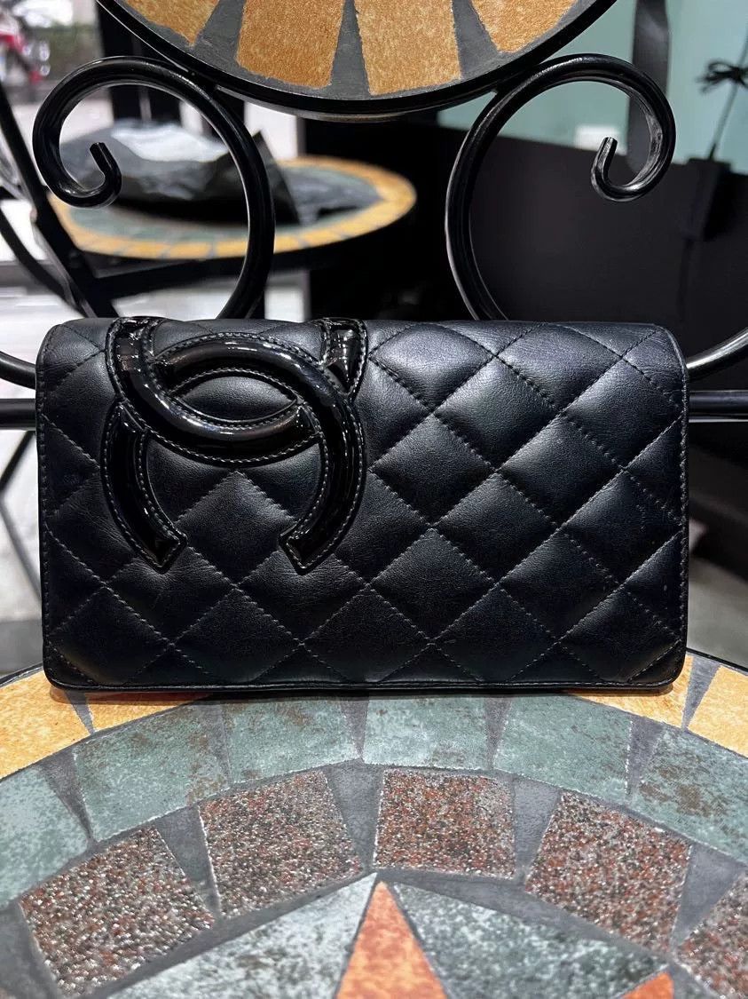 Chanel Chanel Cambon Clutch Wallet Size ONE SIZE - 1 Thumbnail