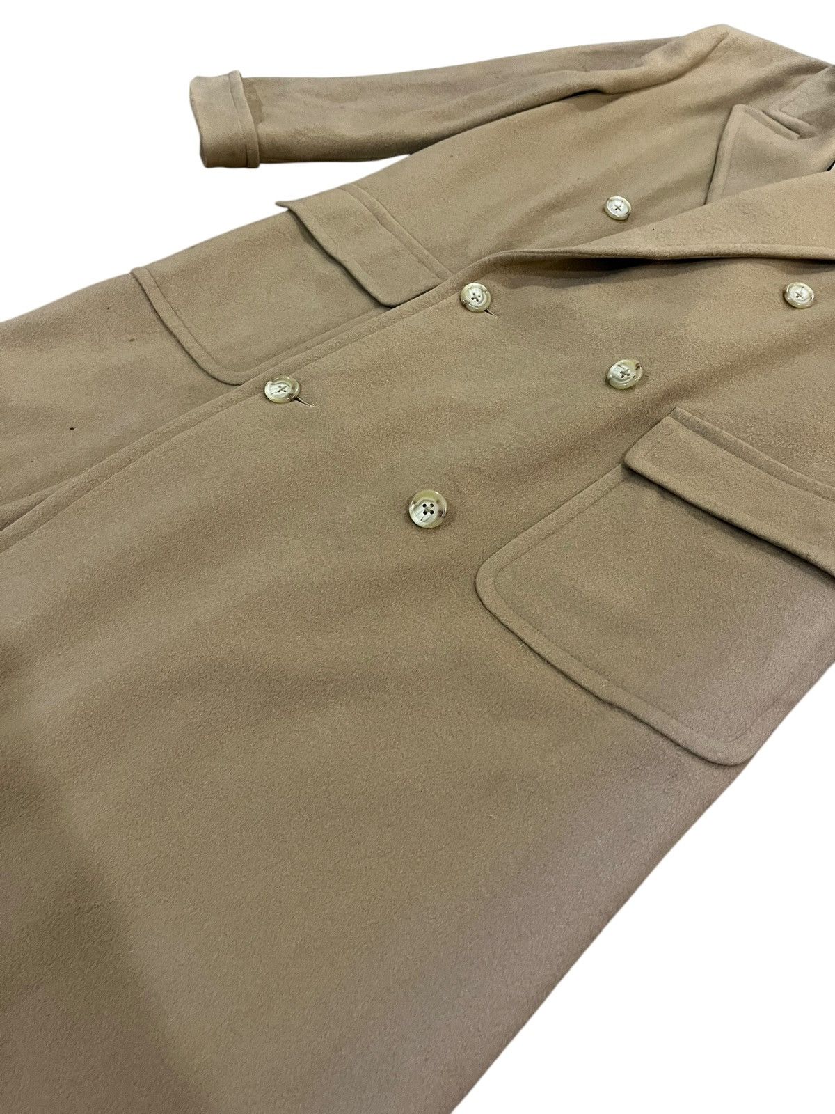 Polo Ralph Lauren VINTAGE POLO RALPH LAUREN WOOL D. BREASTED TRENCH COAT Size US L / EU 52-54 / 3 - 8 Thumbnail